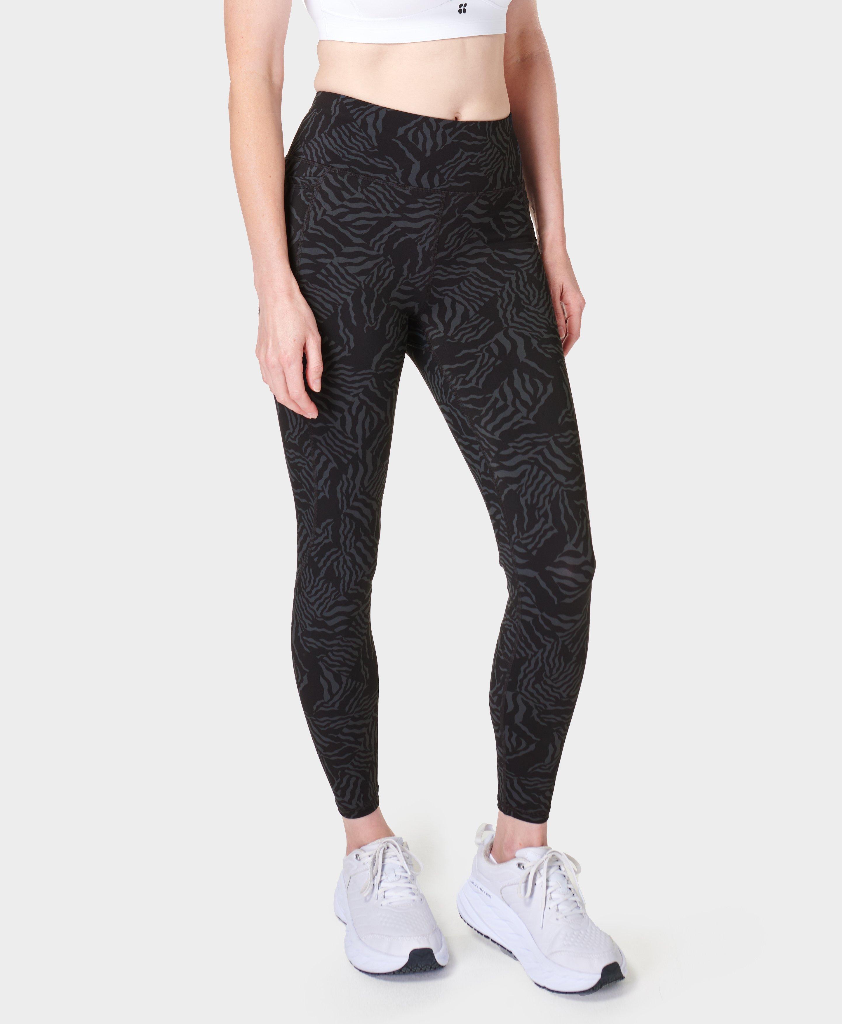 Zero Gravity 7/8 Run Leggings - Brixton Colour Block