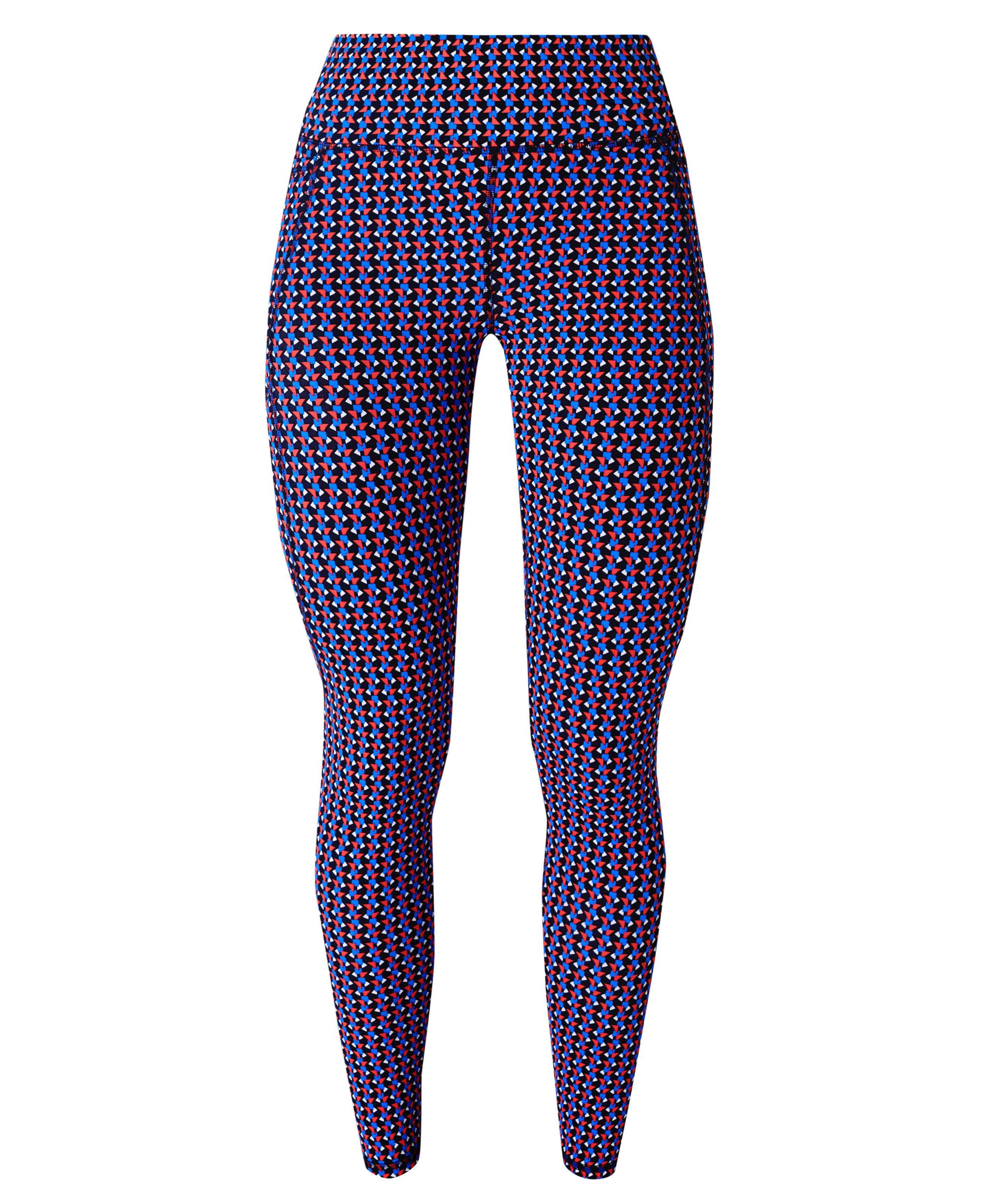 Zero Gravity Running Leggings - Purple Marble Terazzo Print