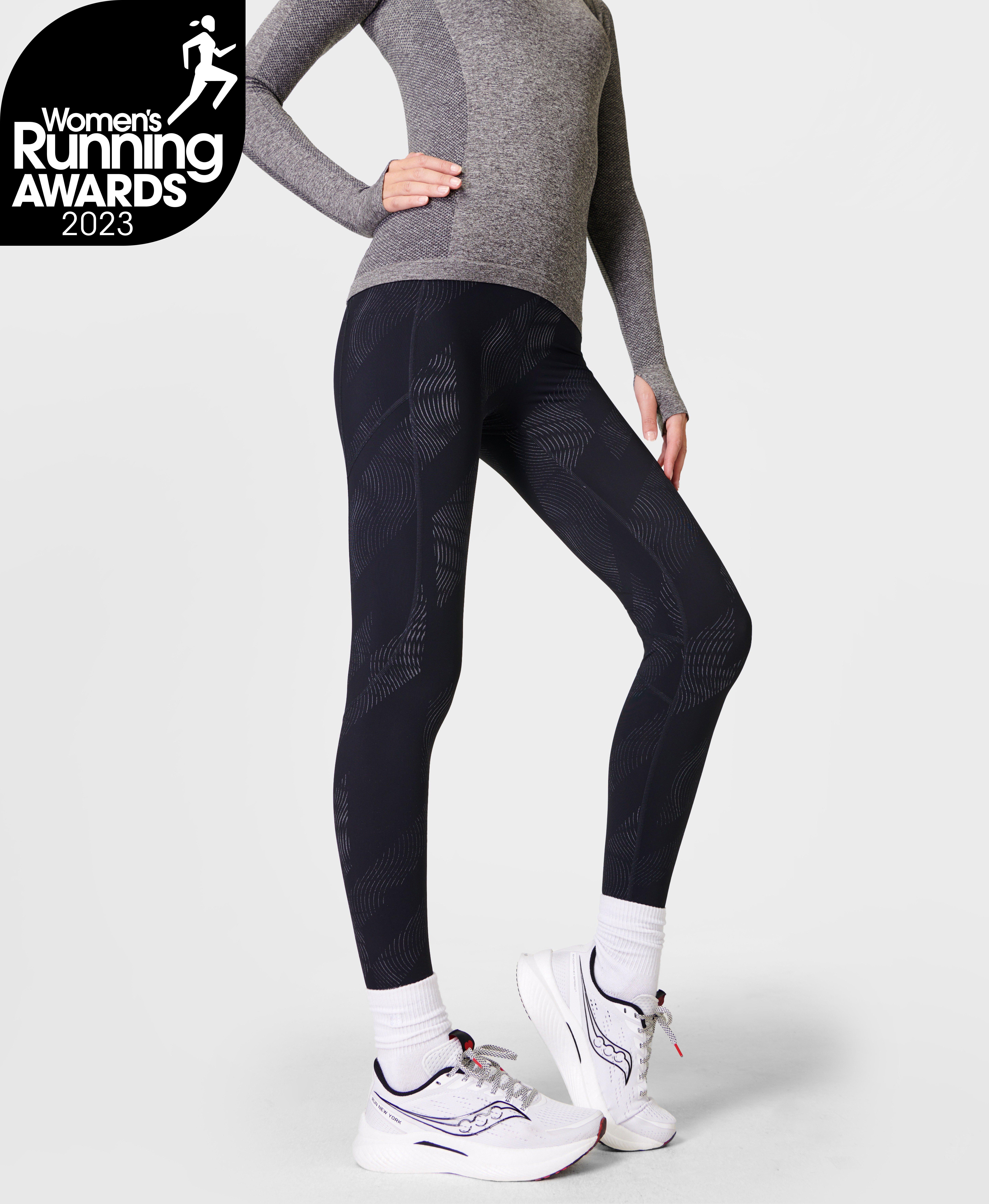 The Nike Printed Reflective Women's Running Tights.