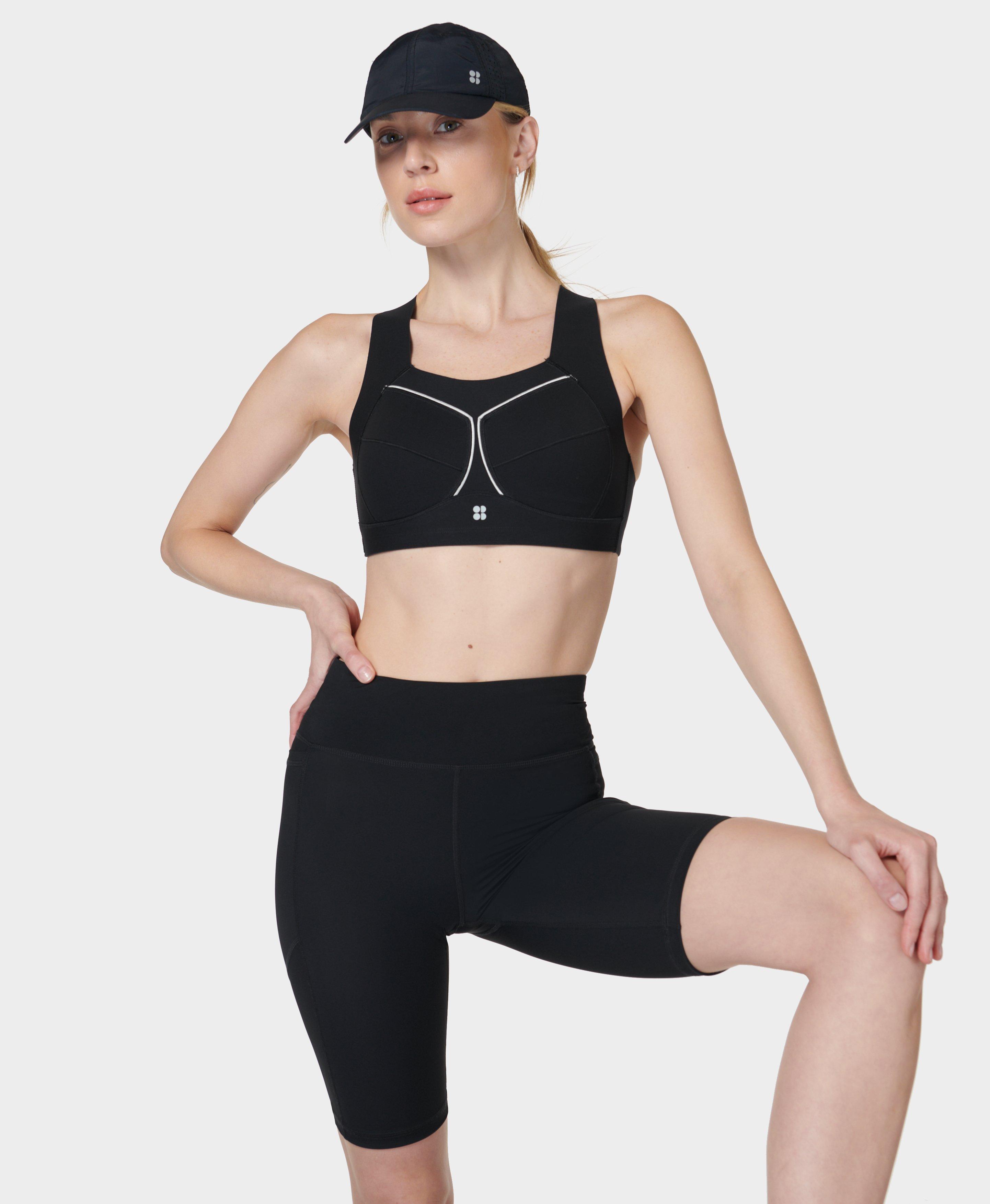 Sweaty Betty Zero Gravity 9" Running Shorts, Black, Women's L