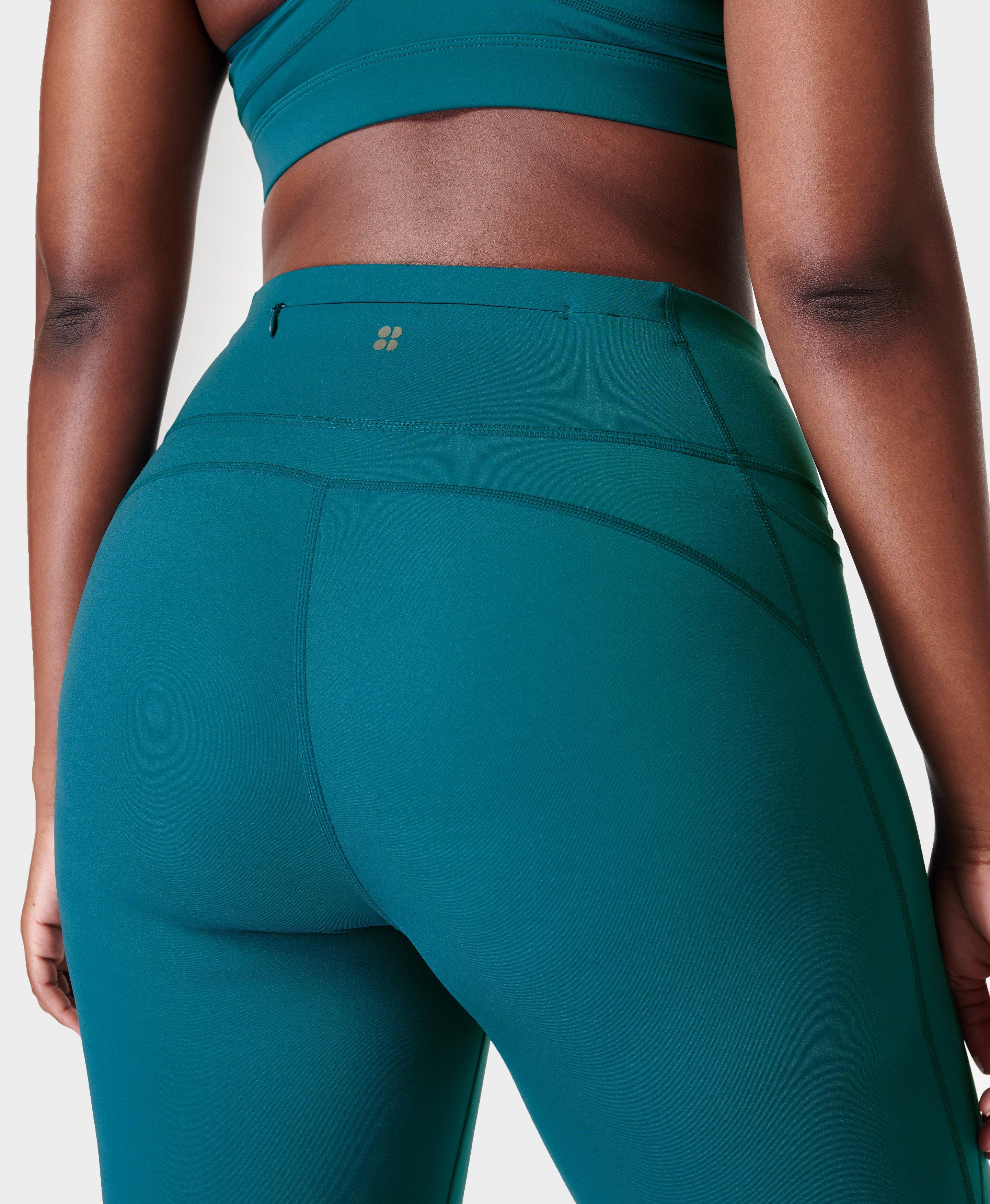 Power Bootcut Gym Trousers - Cabin Blue, Women's Trousers & Yoga Pants