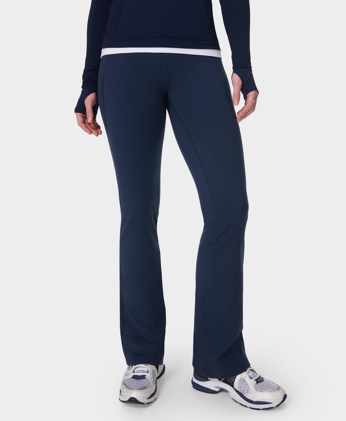 Power Bootcut Gym Trousers - Navy Blue | Women's Trousers Power Bootcut Gym Trousers - Navy Blue | Women's Trousers