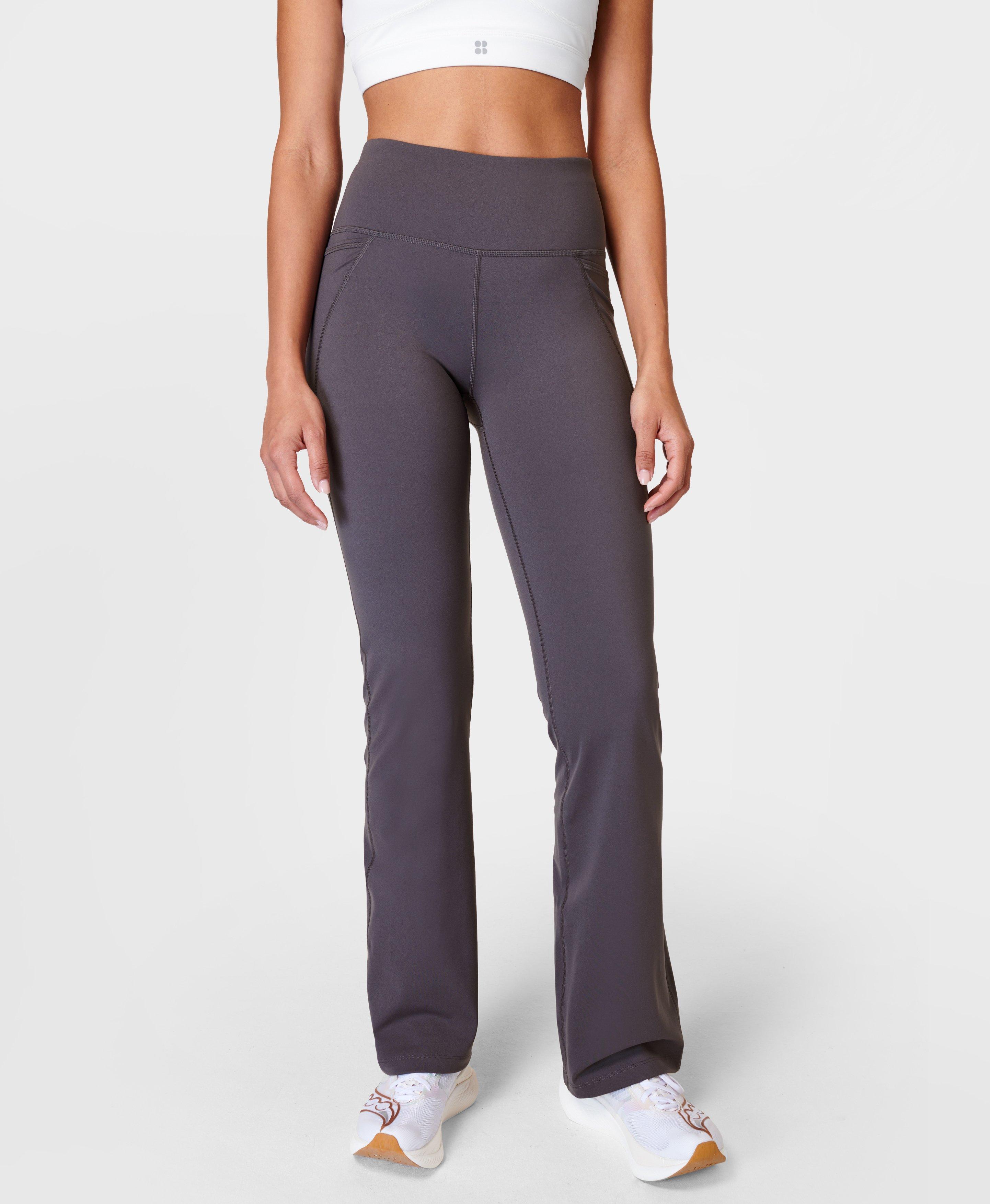 Womens Flare Yoga Pants V Waist Flared Leggings High Waisted Bootcut Workout  Pants Tummy Control From Lazylace, $19.46 | DHgate.Com