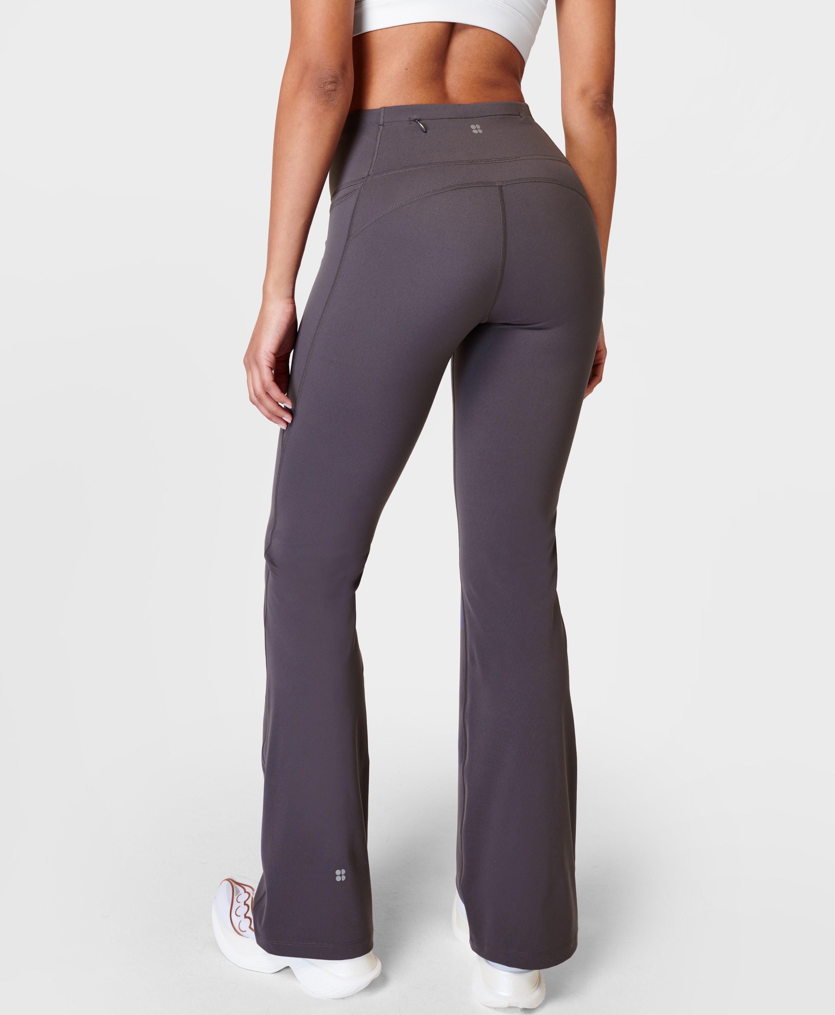 Grey bootcut yoga pants best sale