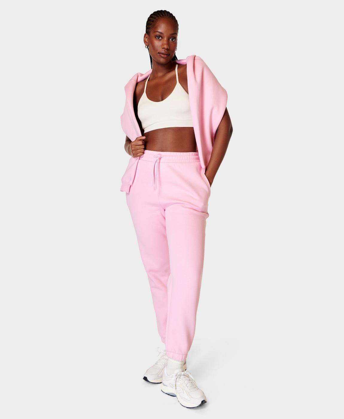 Powerhouse Jogger - Chalk Pink, Women's Trousers & Yoga Pants