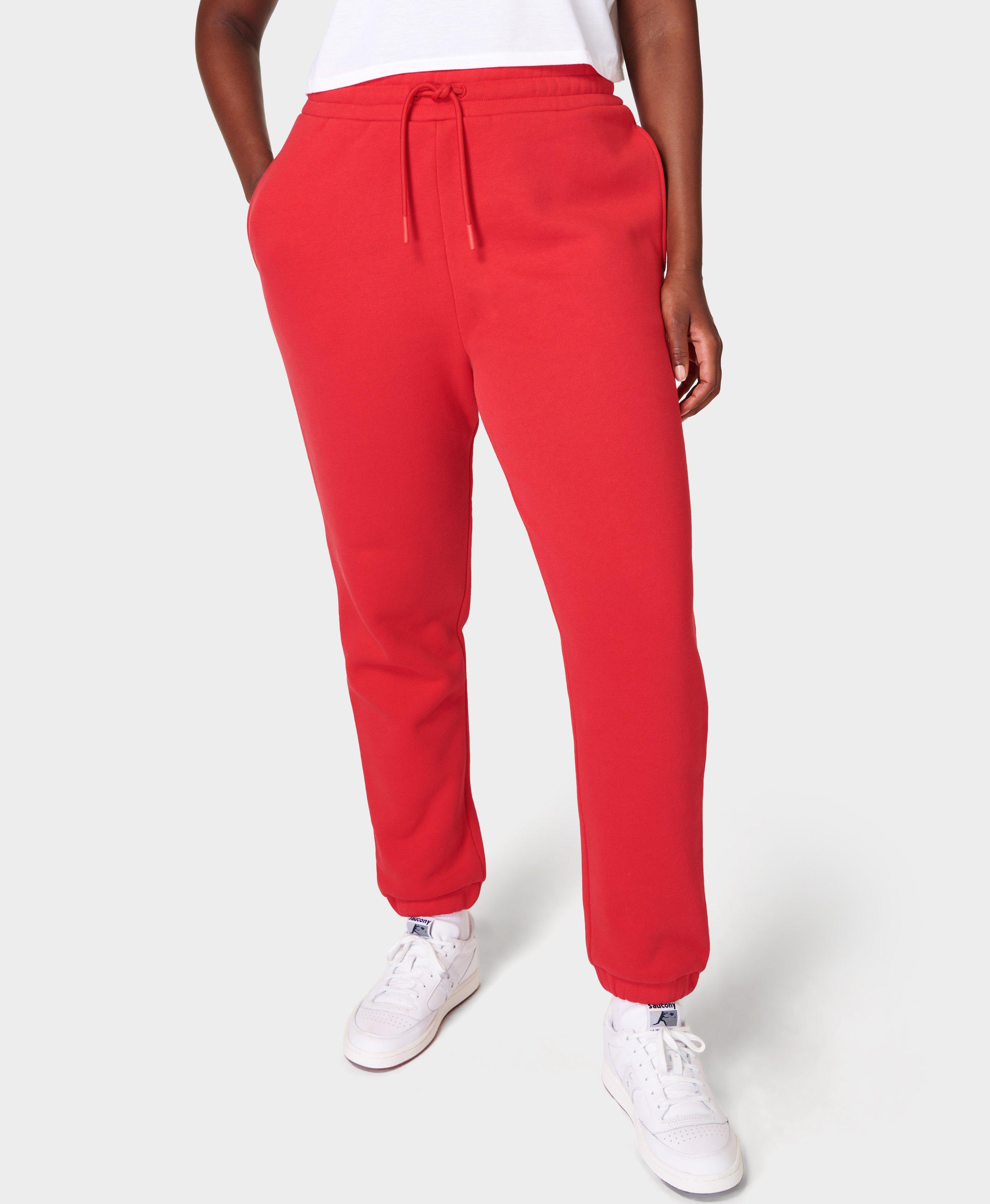 Powerhouse Jogger - Vivid Red, Women's Trousers & Yoga Pants