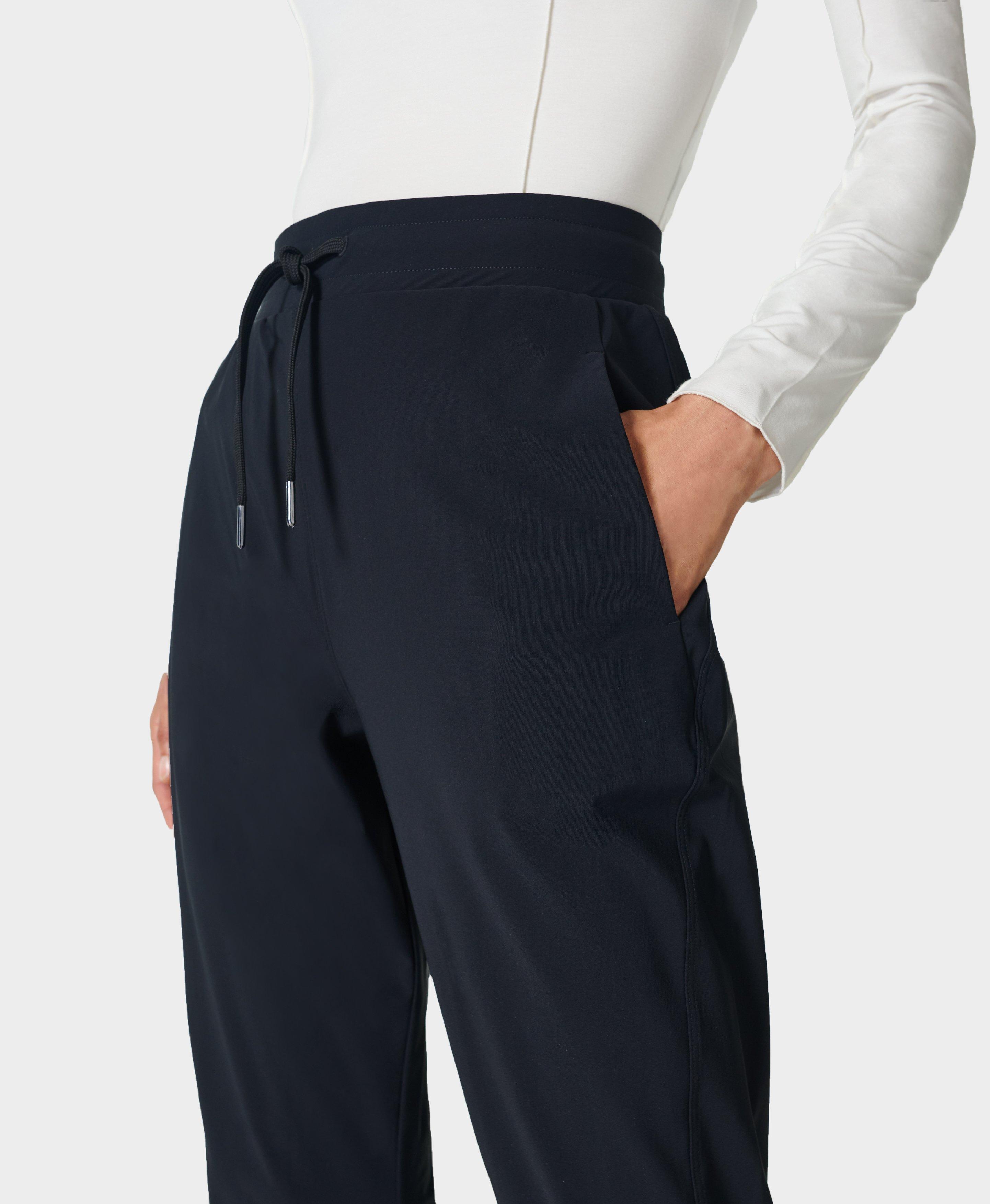 Winter Explorer Crop Flare Pants - Black, Women's Trousers & Yoga Pants