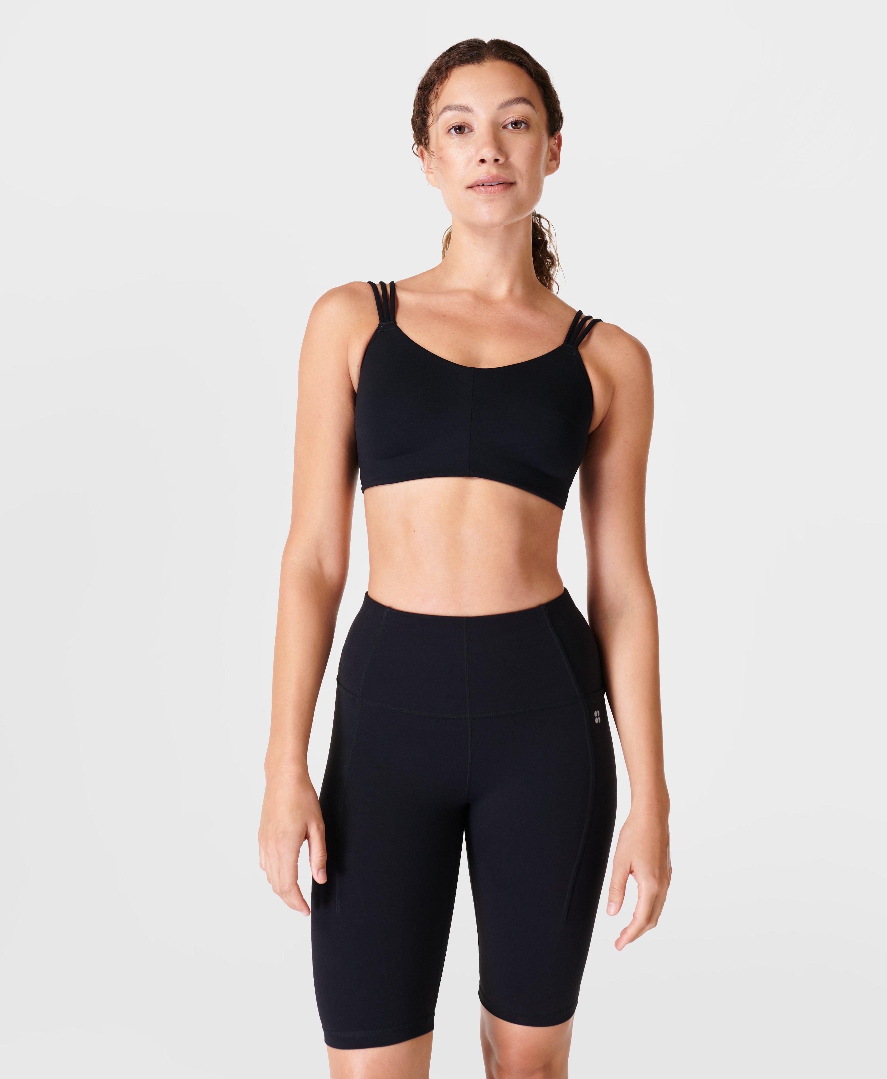 Oh So Soft Yoga Bra - Black, Women's Sports Bras