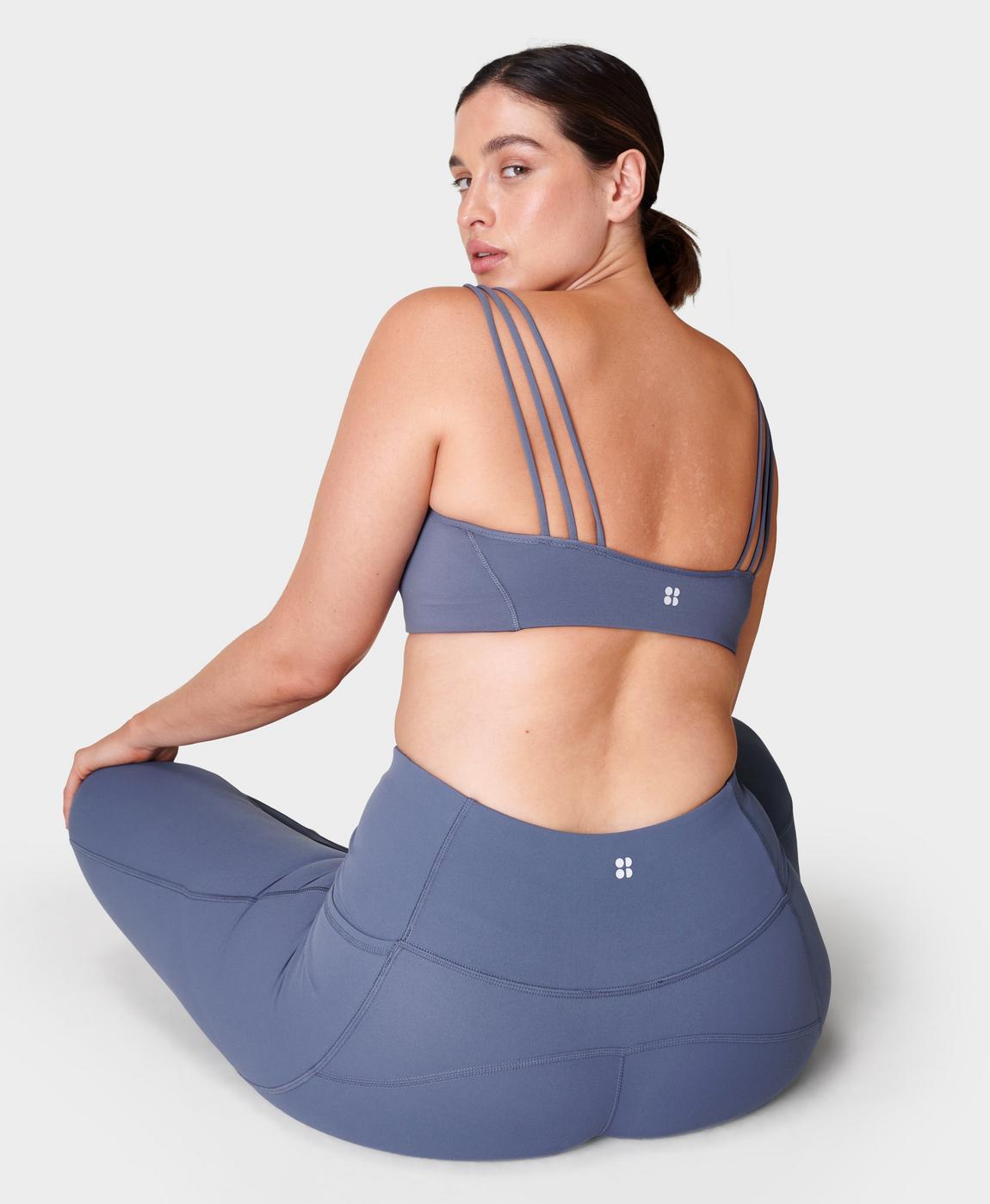 Royal Bruise Yoga Bra Blue, Made With Fair Trade Organic Cotton Incredibly  Comfortable for Yoga, Pilates or Just Working From Home -  Canada