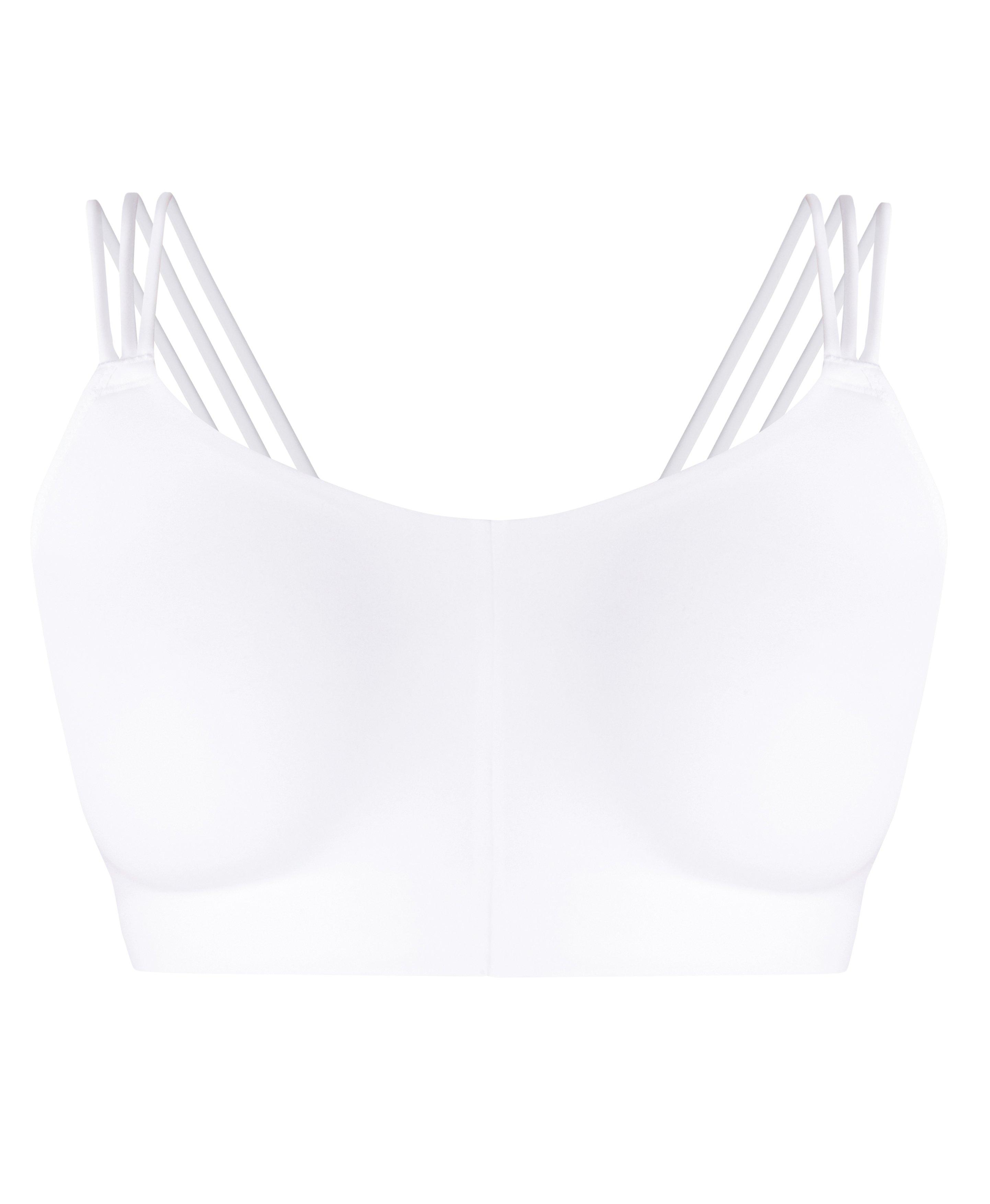 Yogalicious White Sports Bra Size XL - $10 (41% Off Retail) - From