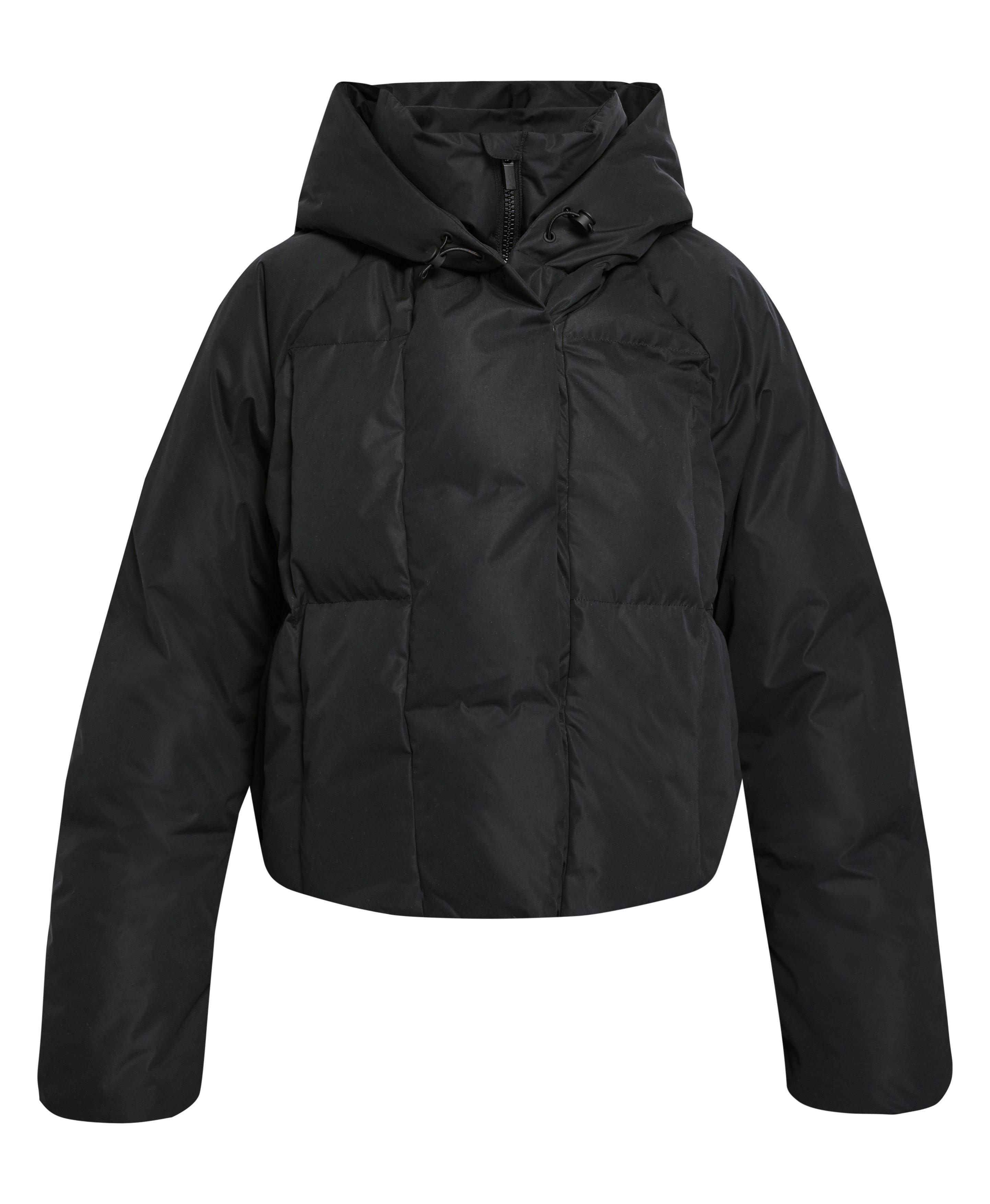 Black ski hot sale puffer jacket