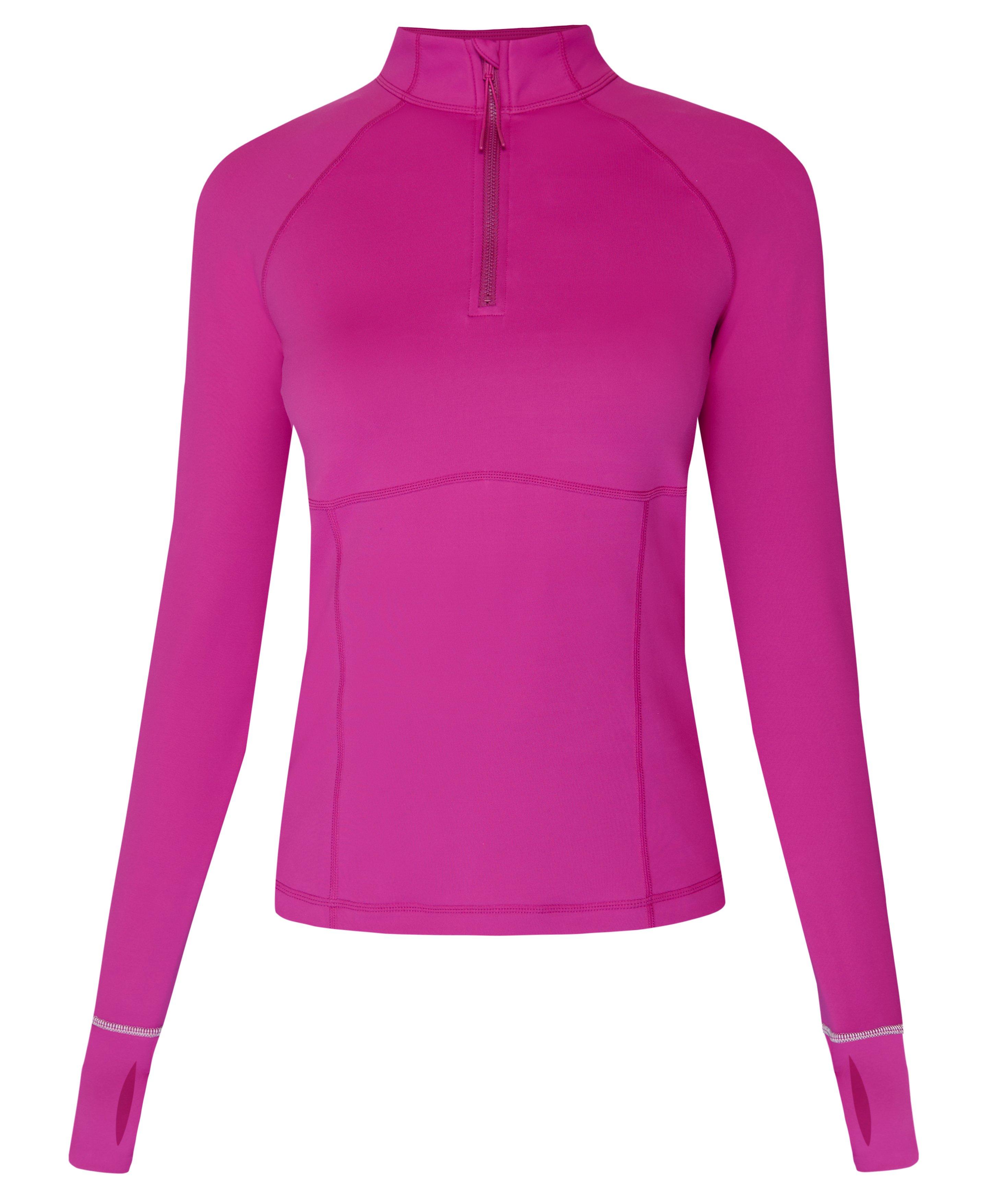 Pro Run Half Zip - Magenta Fusion Purple | Women's Sweaters +