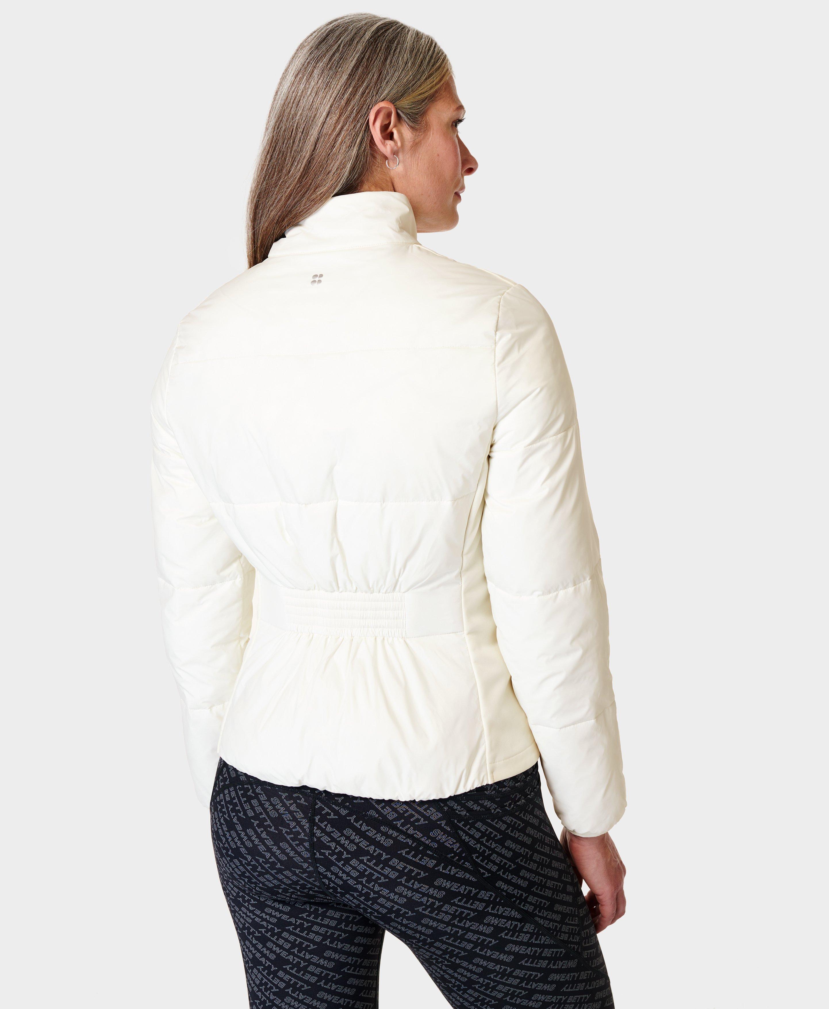 Running jacket online white