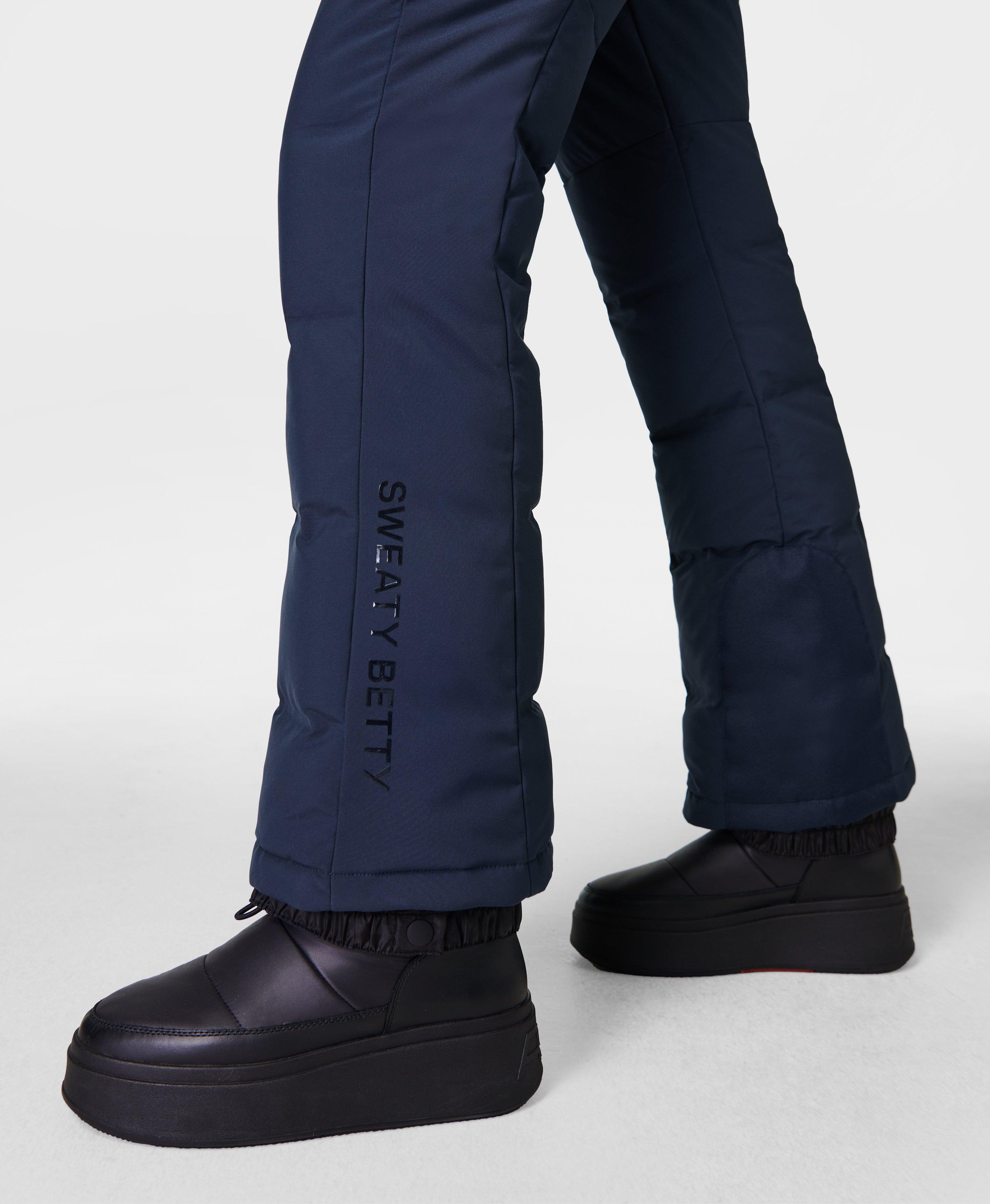 Climate Ski Pants Navy Blue Women s Ski Clothes Sweaty Betty