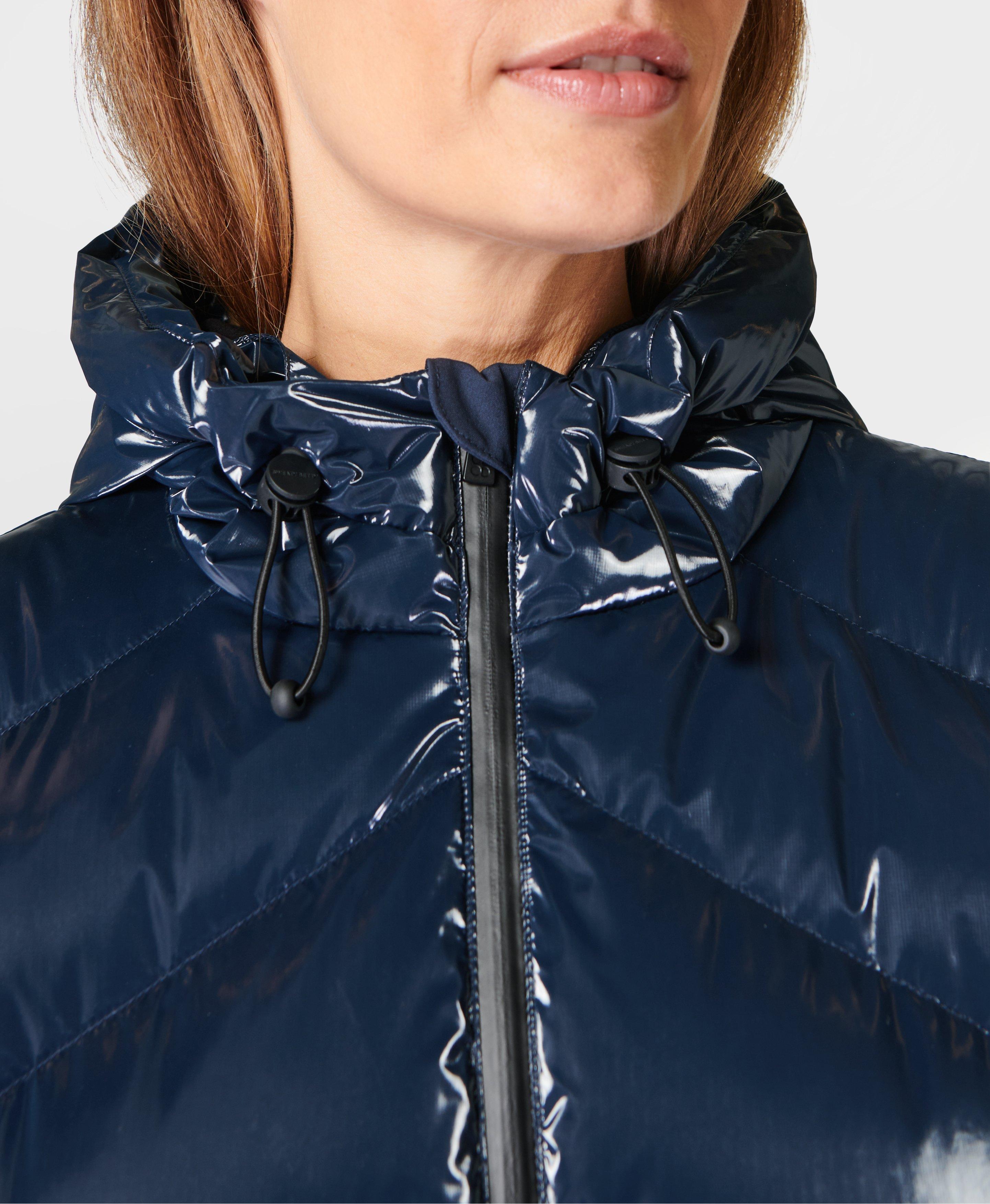 Navy ski jacket best sale