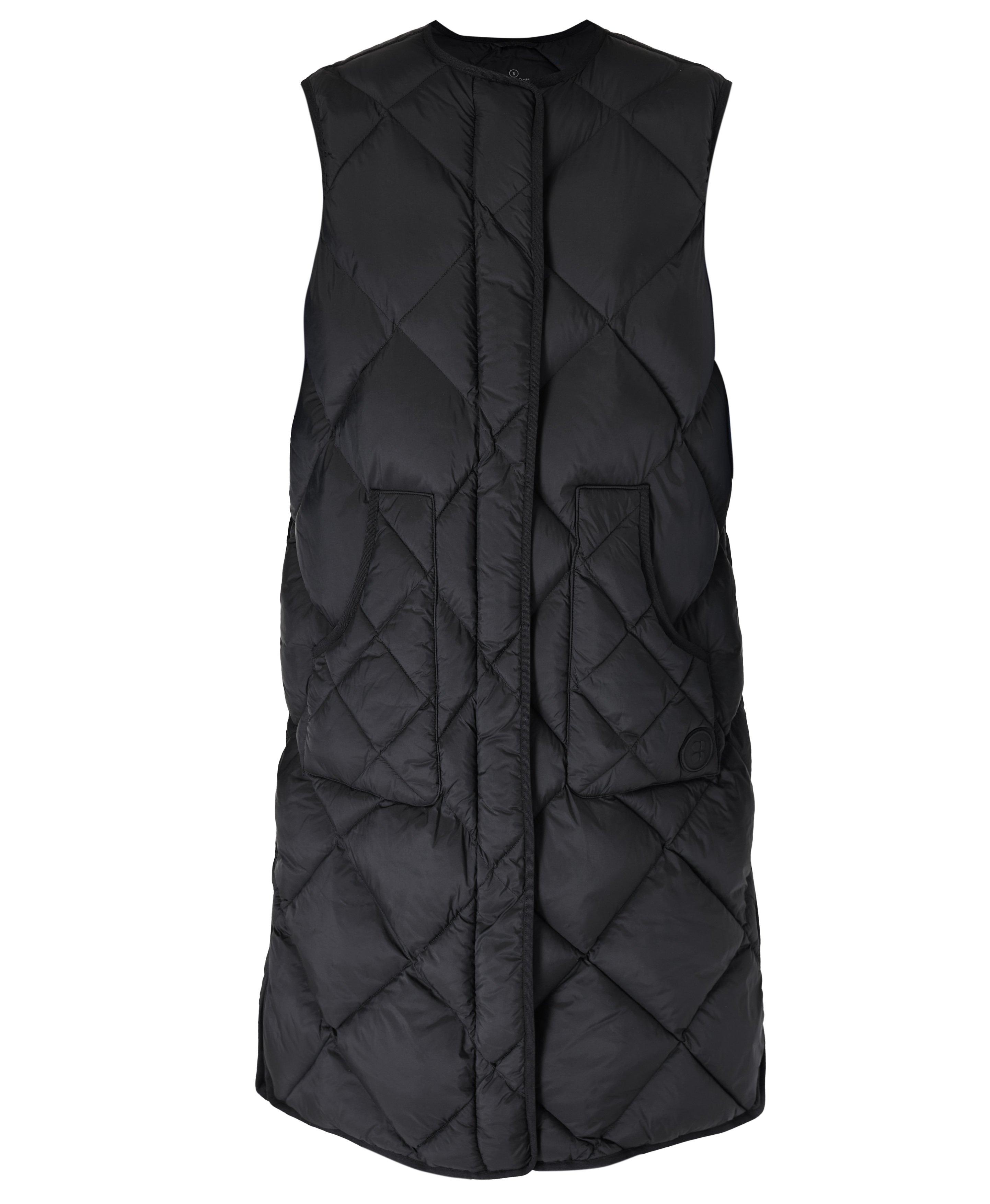 Quilted Long Vest