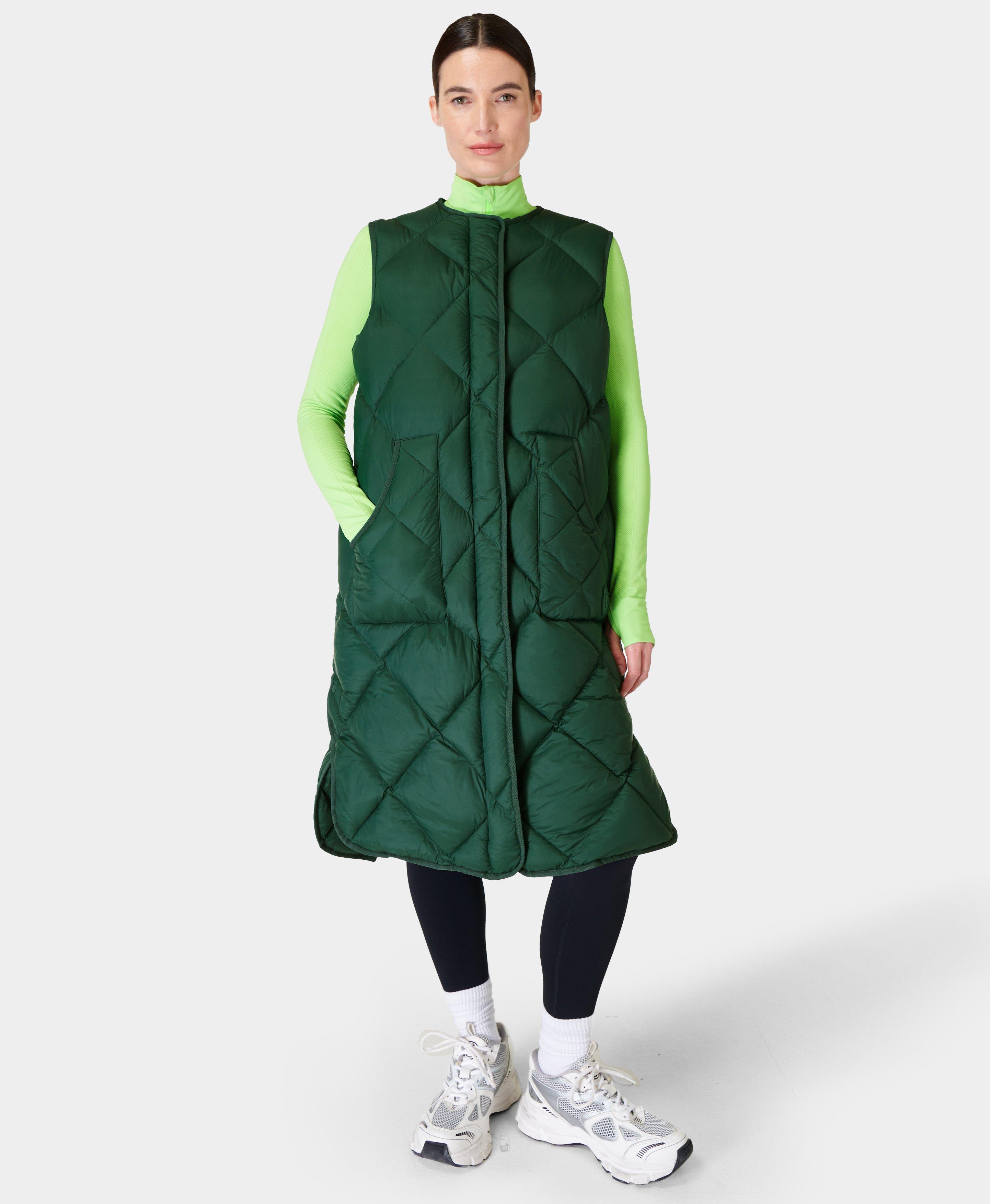 Downtown Quilted Gilet- trekgreen | Women's Jackets + Coats | www ...