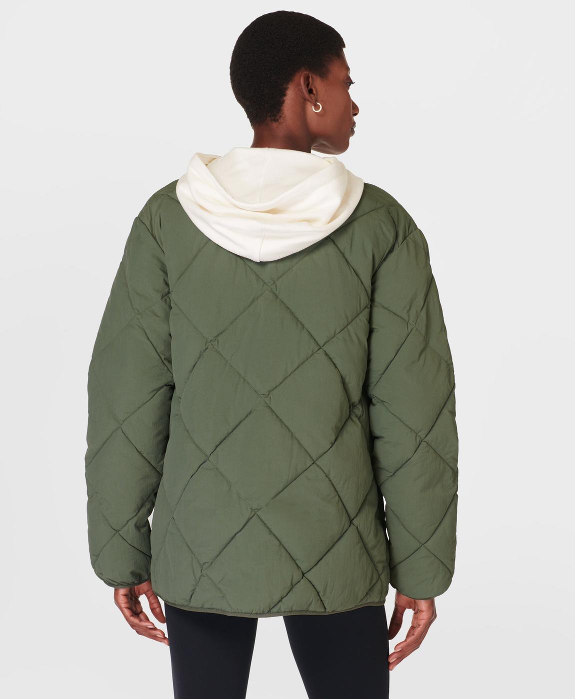 Green Quilted Pullover Green Quilted Pullover