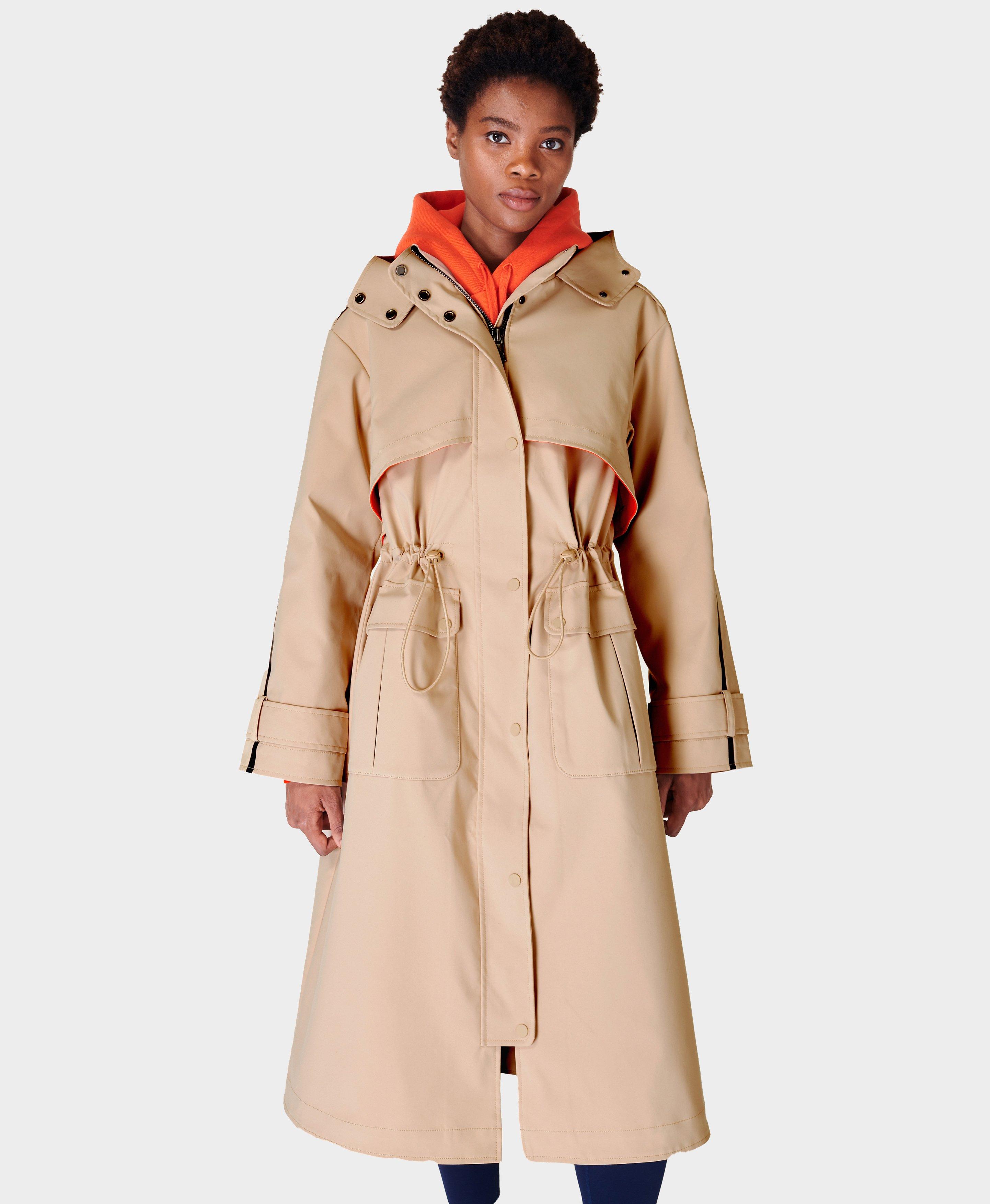 Women's trench coats on sale with hoods