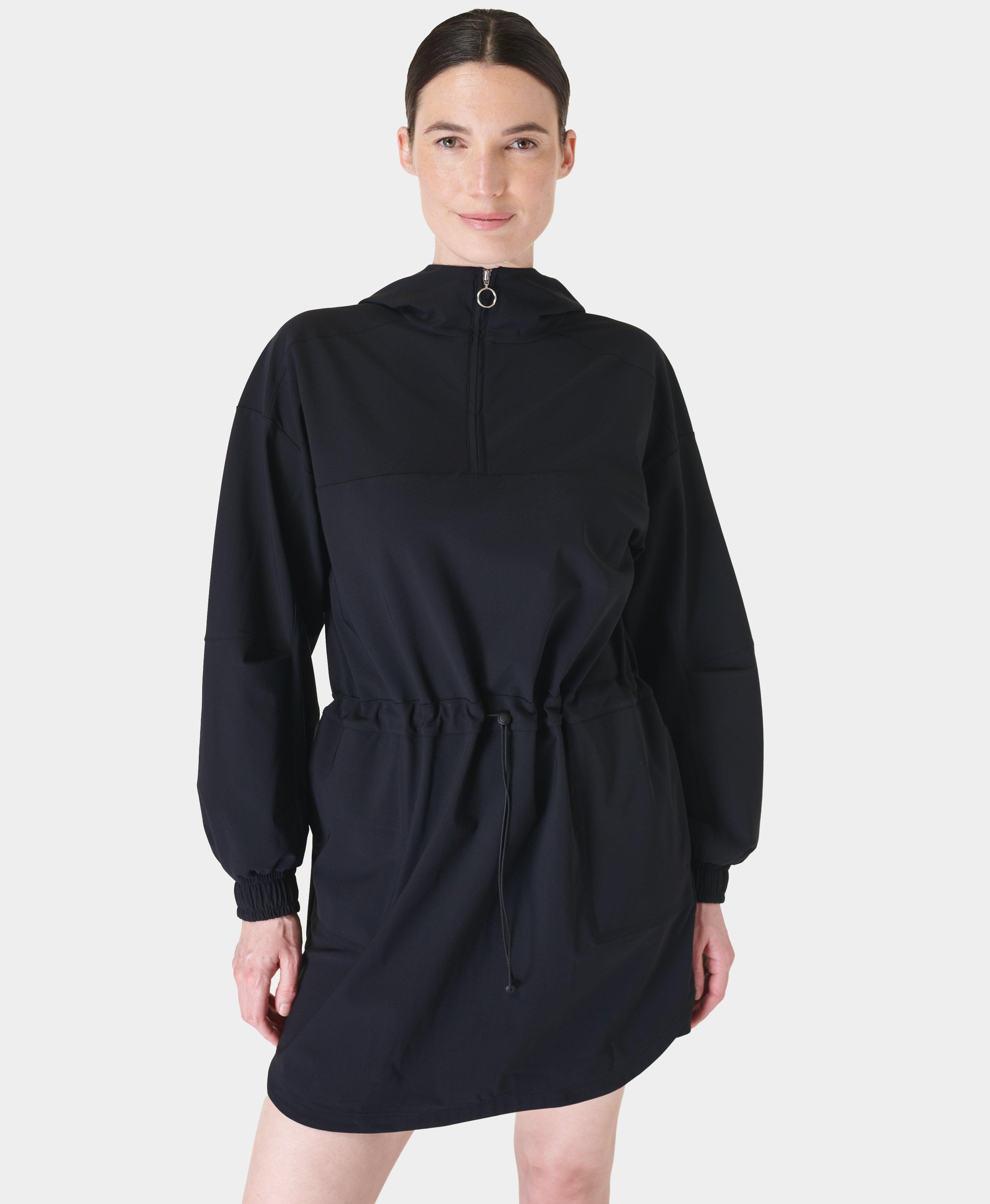 Winter Explorer Half Zip Dress Black Women s Dresses and