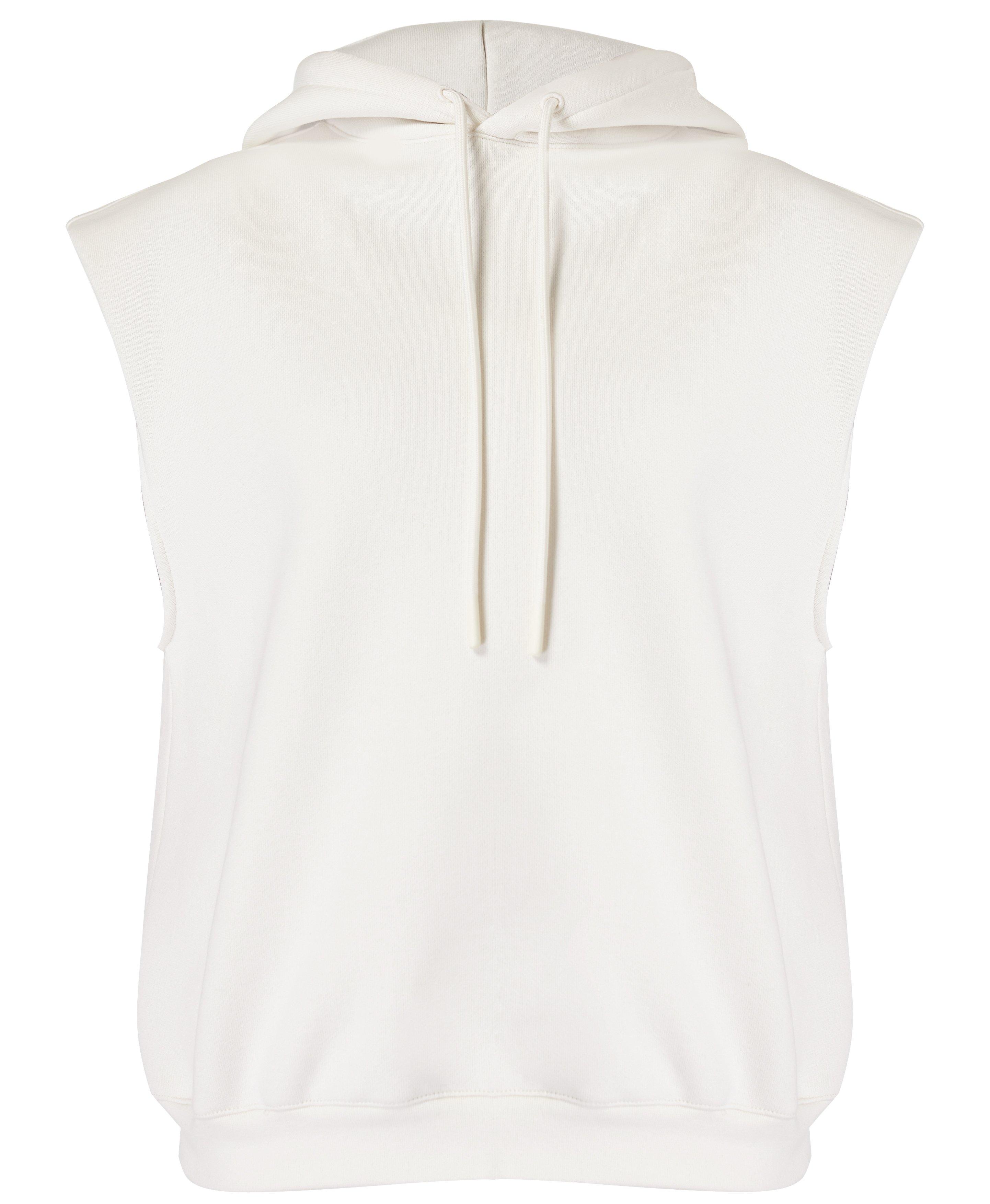 Powerhouse Sleeveless Hoodie - Lily White