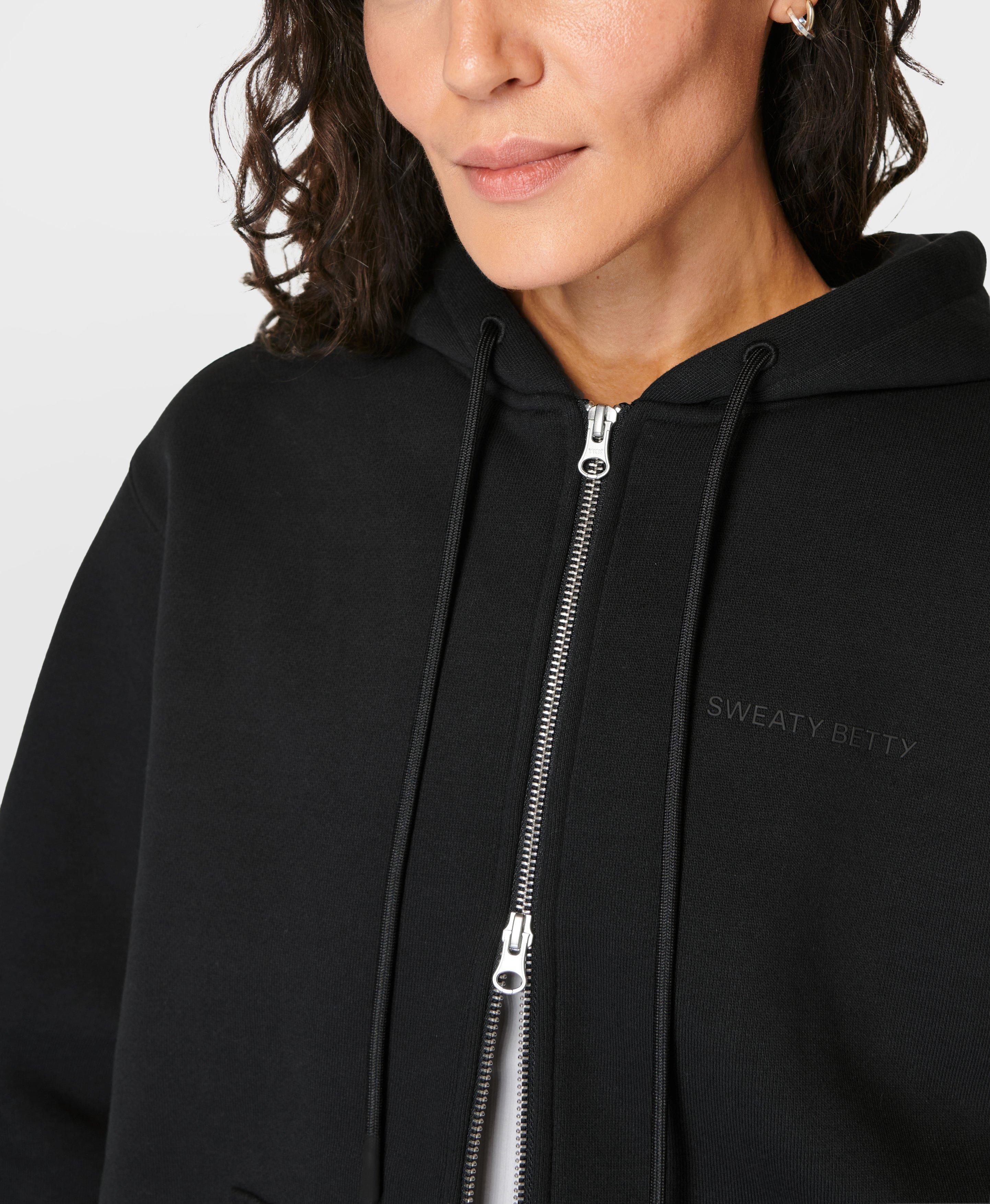 Powerhouse Zip Up Hoodie - Black