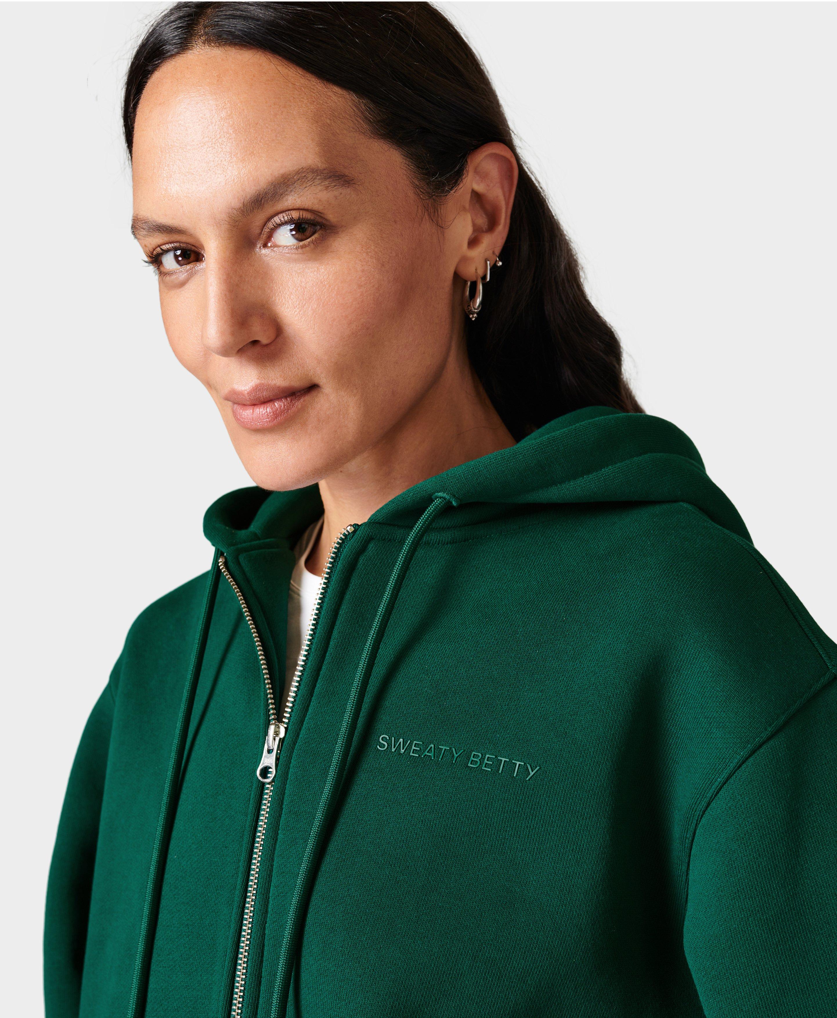 Powerhouse Zip Up Hoody- retrogreen | Women's Jumpers, Sweatshirts ...