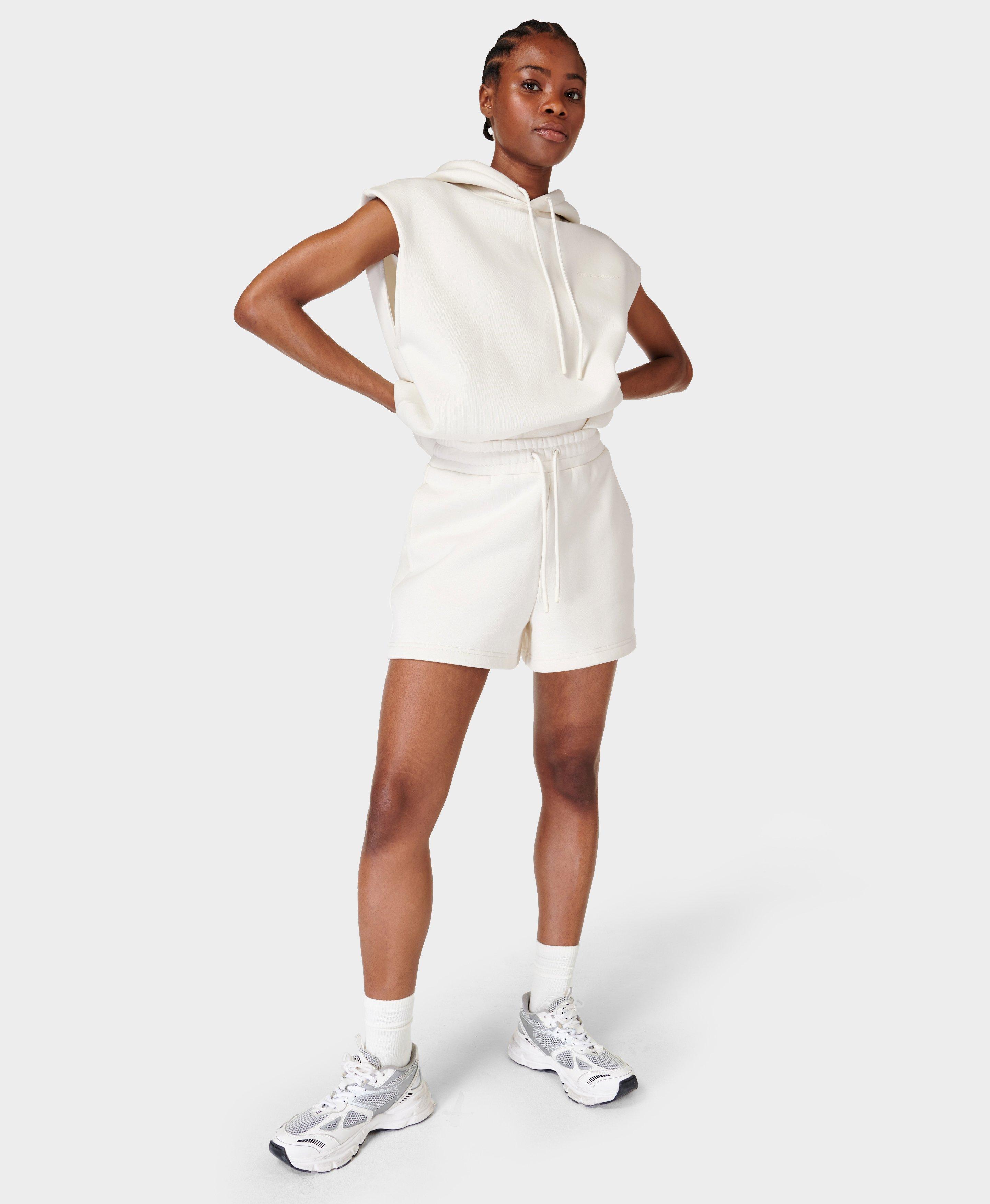 Sweaty Betty Powerhouse Short, White, Women's L