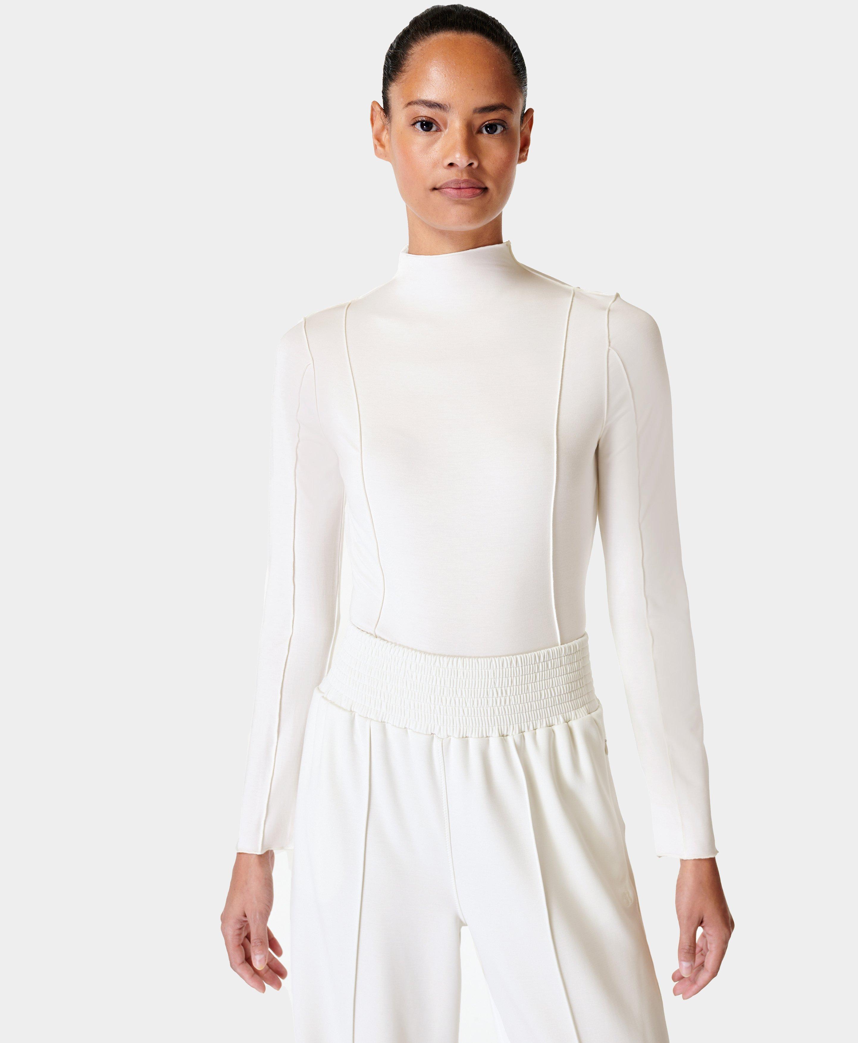 Exposed Seam Long Sleeved Top