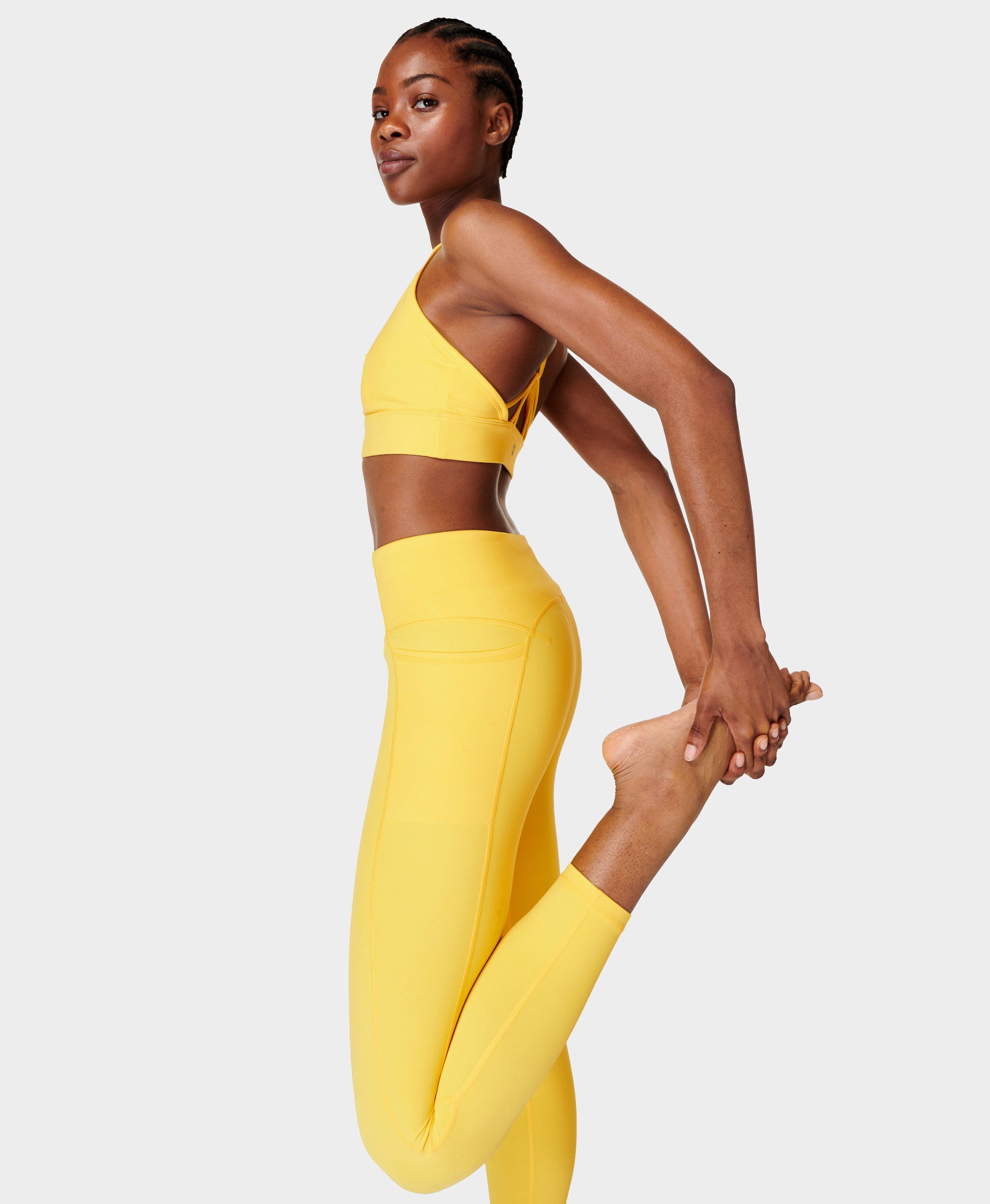 Free People Yellow Athletic Leggings for Women