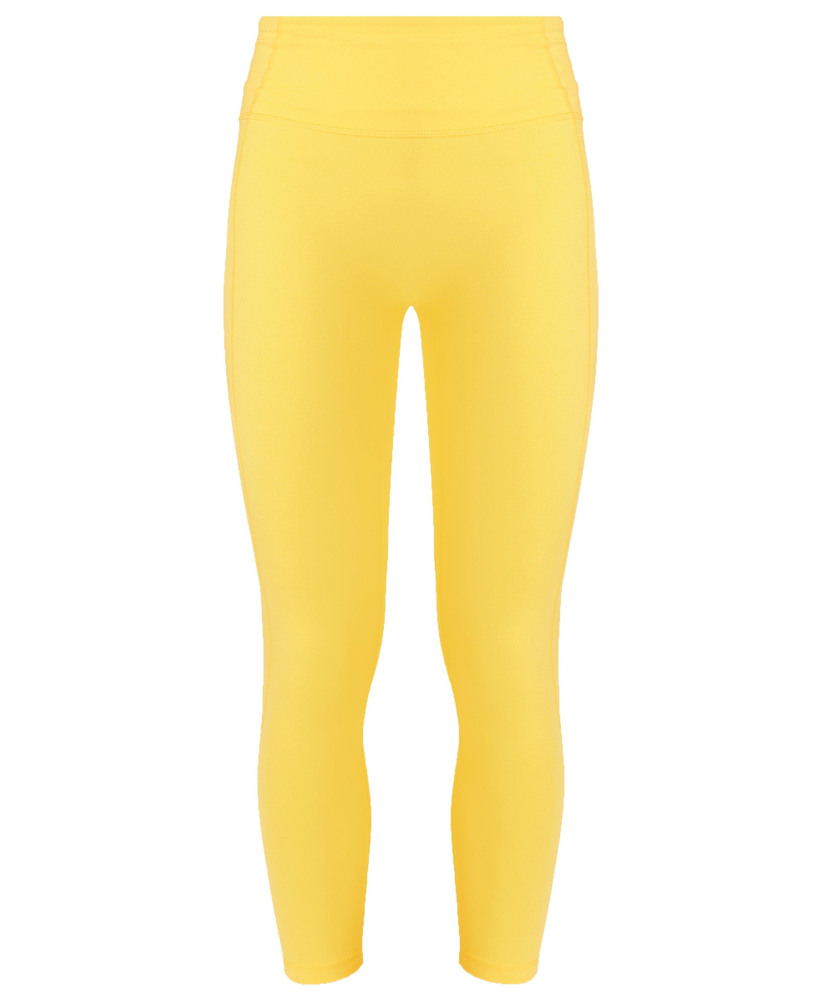 Super Soft 7/8 Leggings Colour Theory - Cheerful Yellow, Women's Leggings