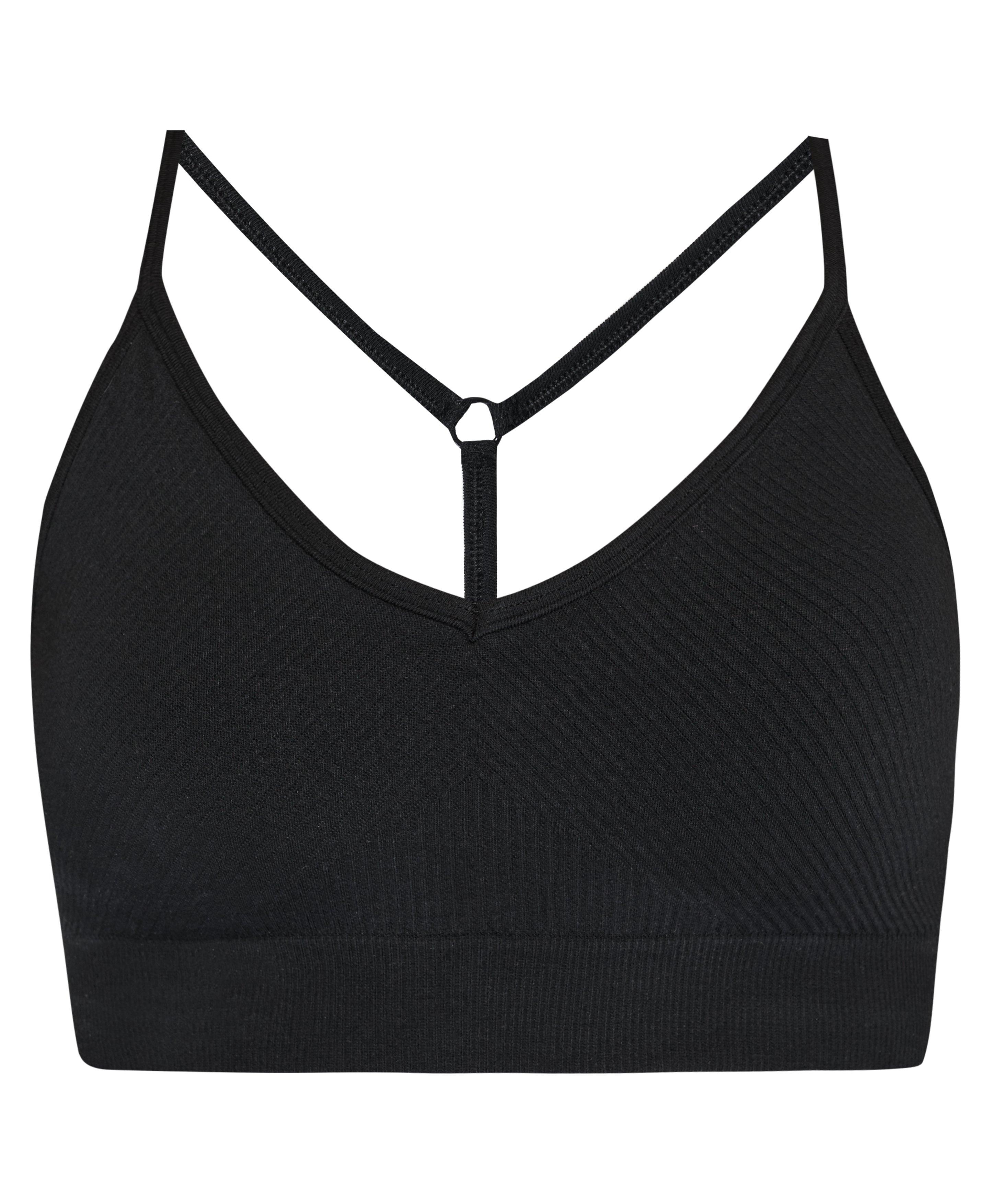 Mindful Seamless Yoga Bra - Black, Women's Sports Bras