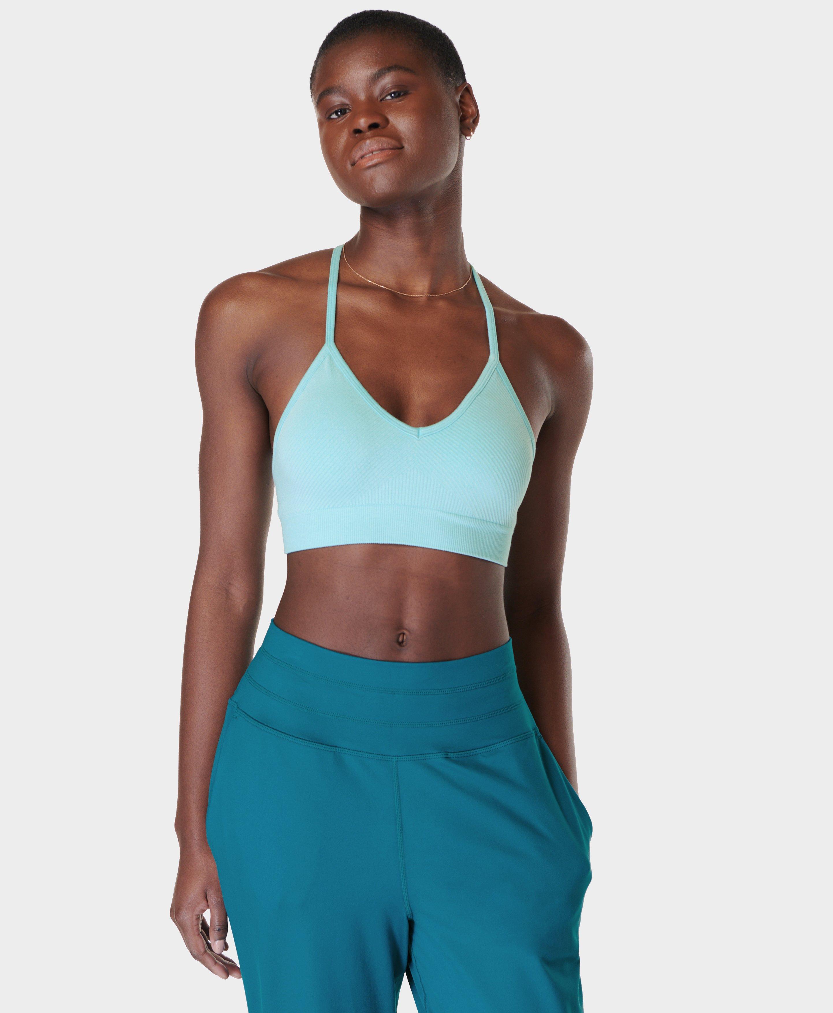 Mindful Seamless Yoga Bra - Light Ray Blue