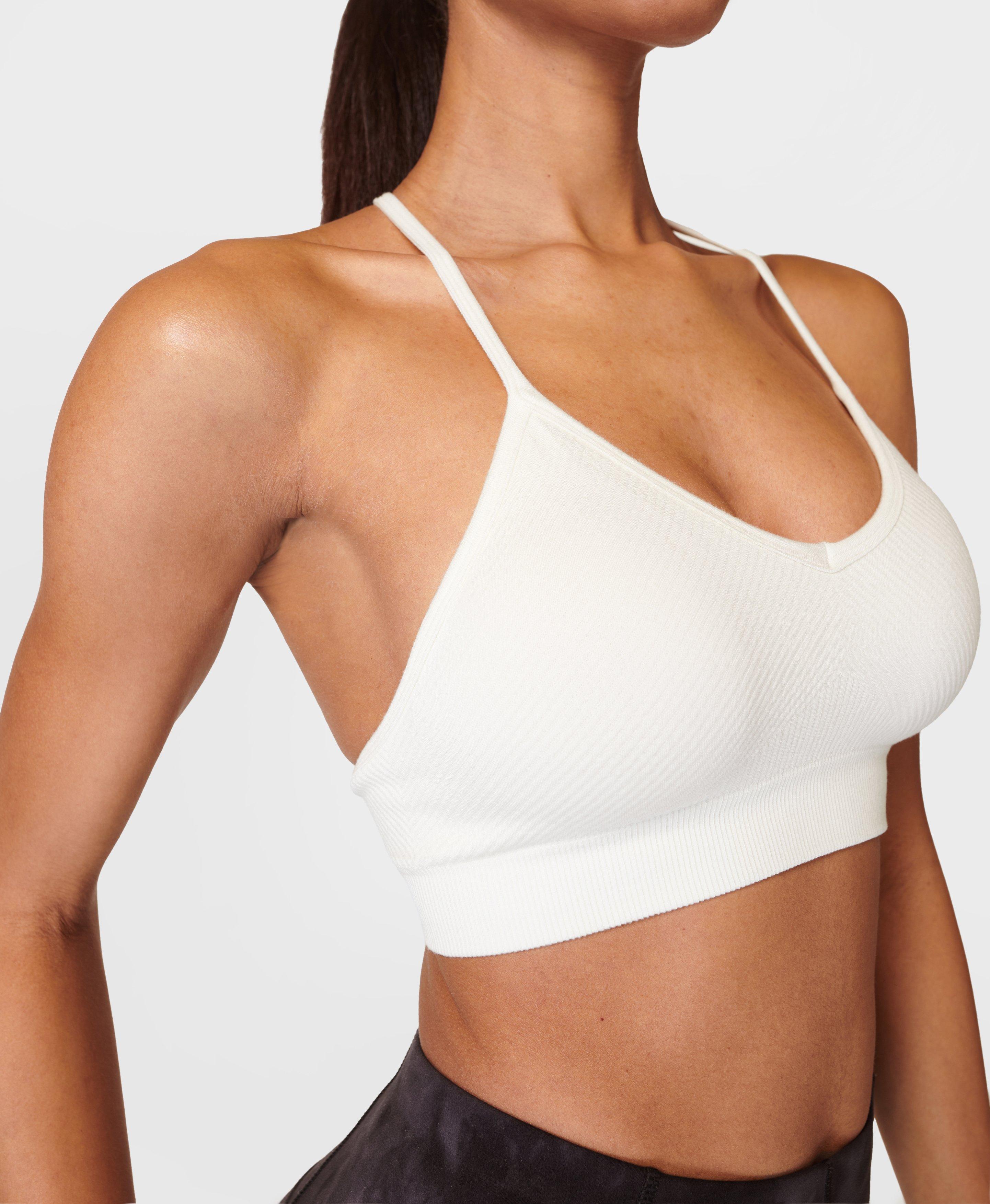 Essentials Women's Light-Support Strappy Seamless Sports Bra click  visit to buy