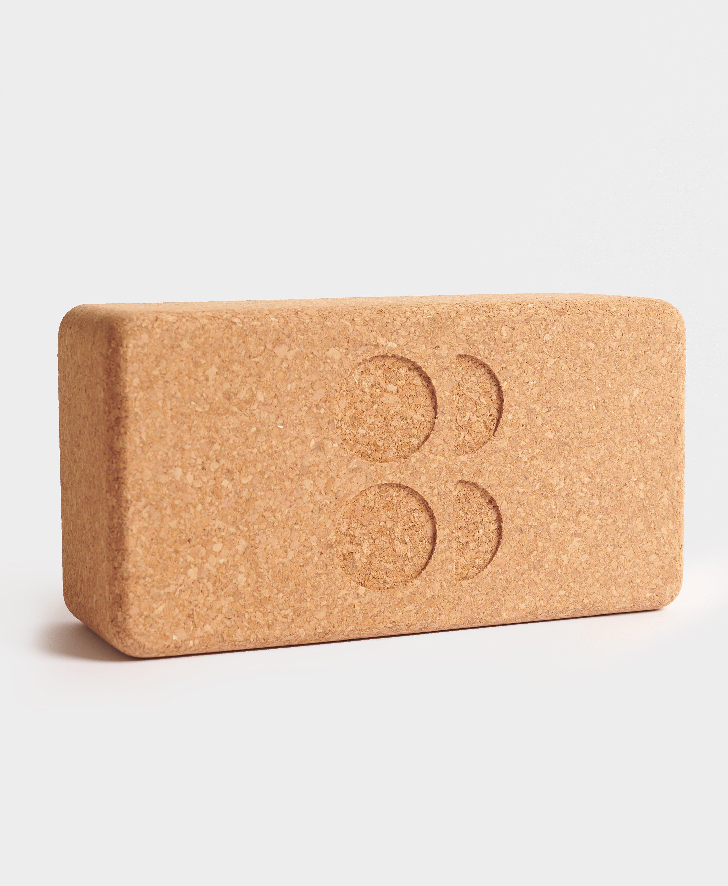 Yoga Brick - Cork Brown, Women's Fitness Equipment