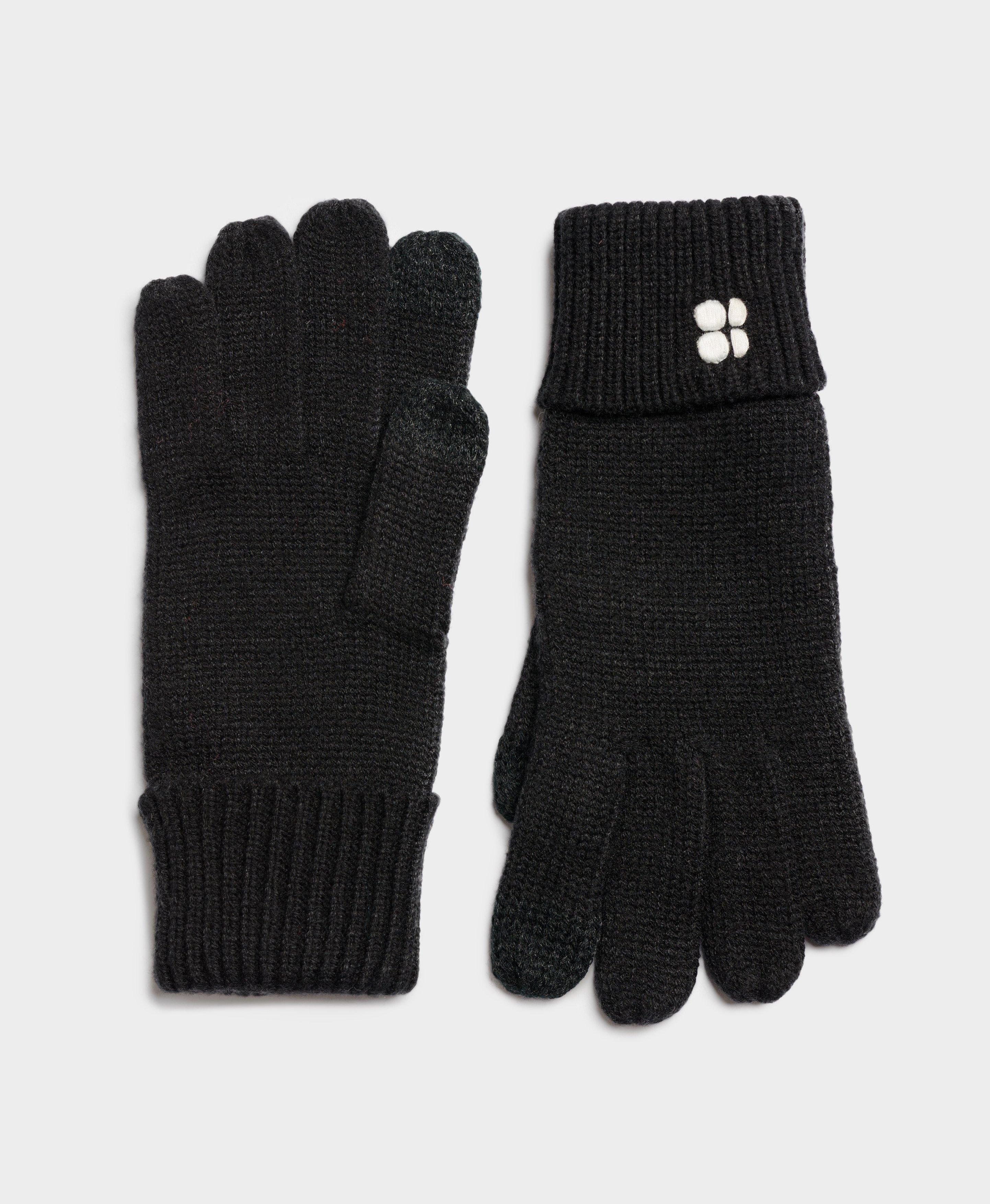 Ribbed Knit Gloves