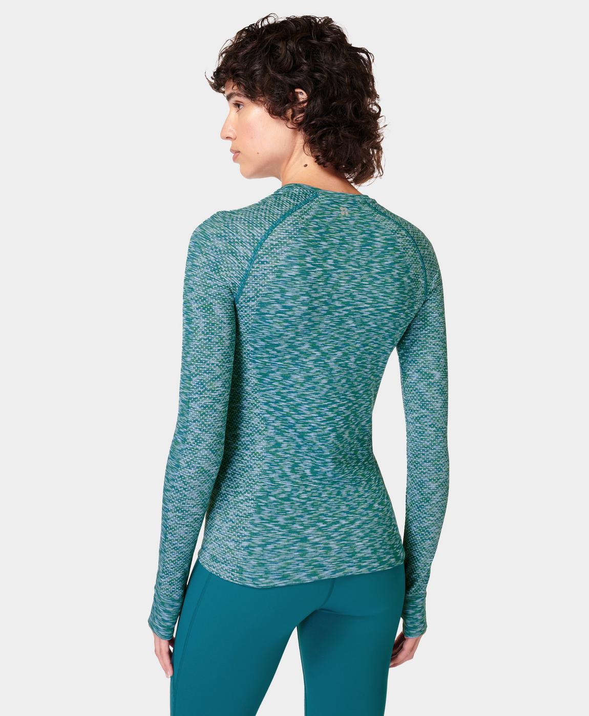 Athlete Winterweight Seamless Space Dye Top - Cabin Blue, Women's Base  Layers & Long Sleeve Tops