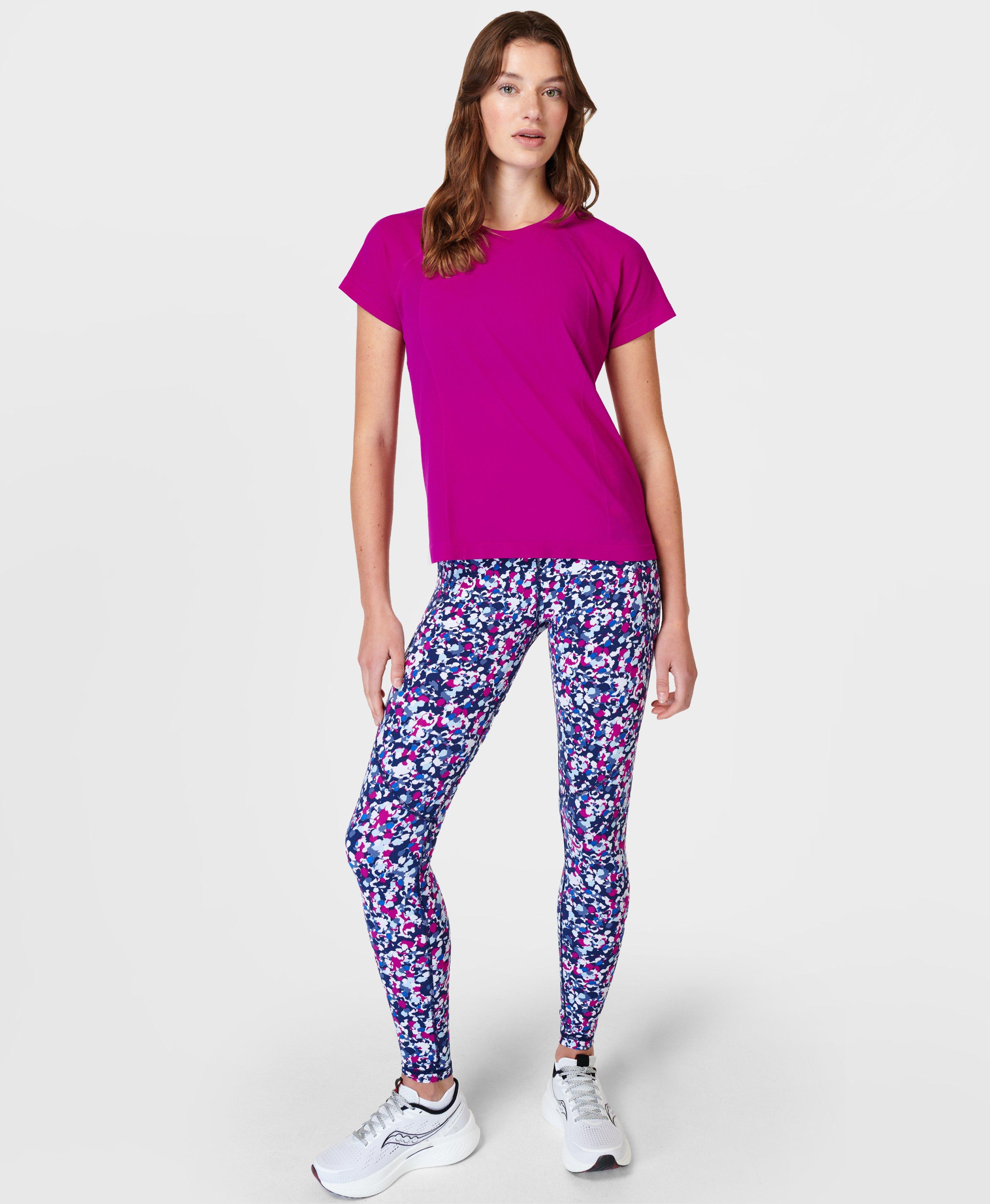 Athlete Seamless Featherweight T-Shirt - Magenta Fusion Purple