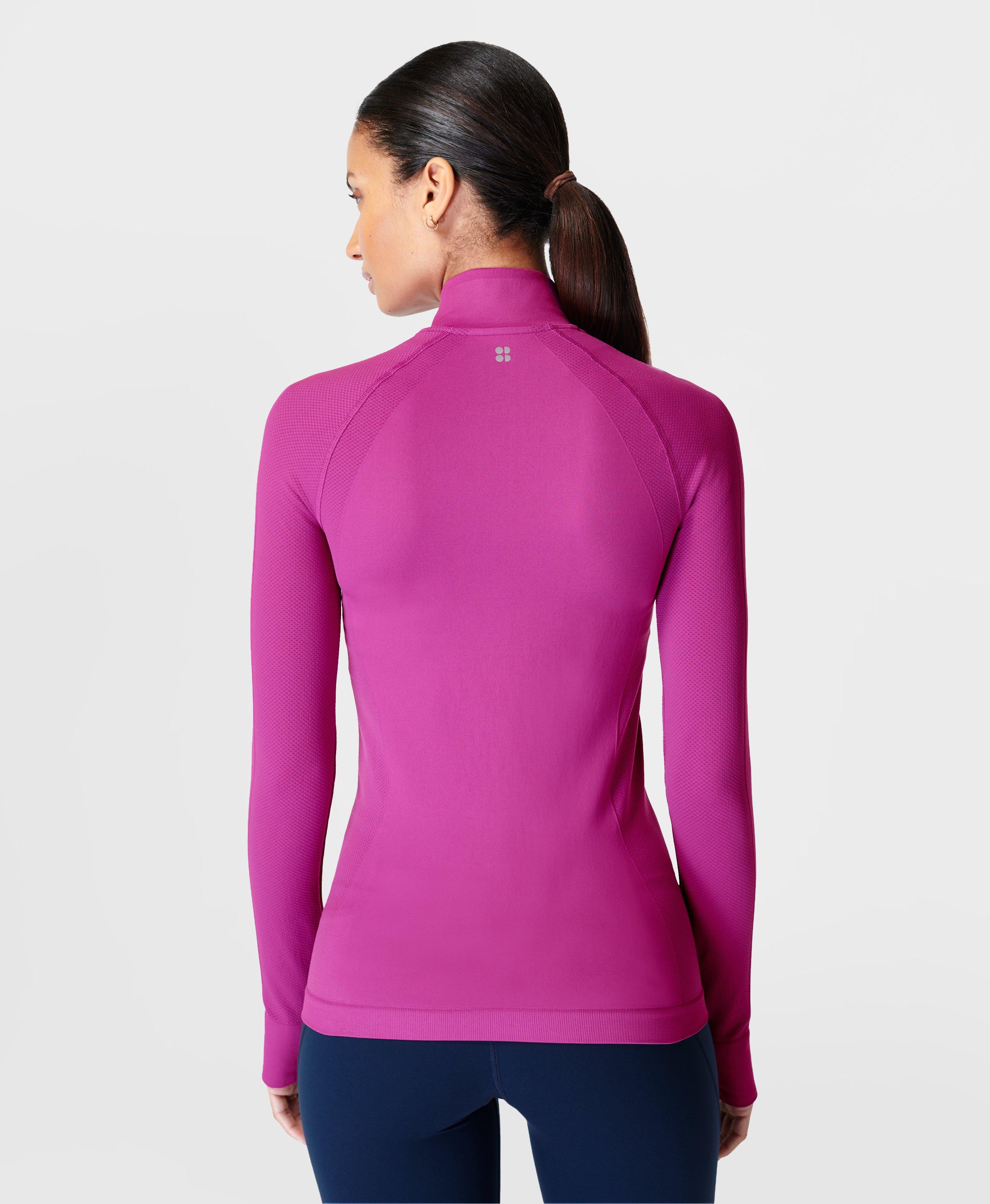 Womens workout cheap zip up