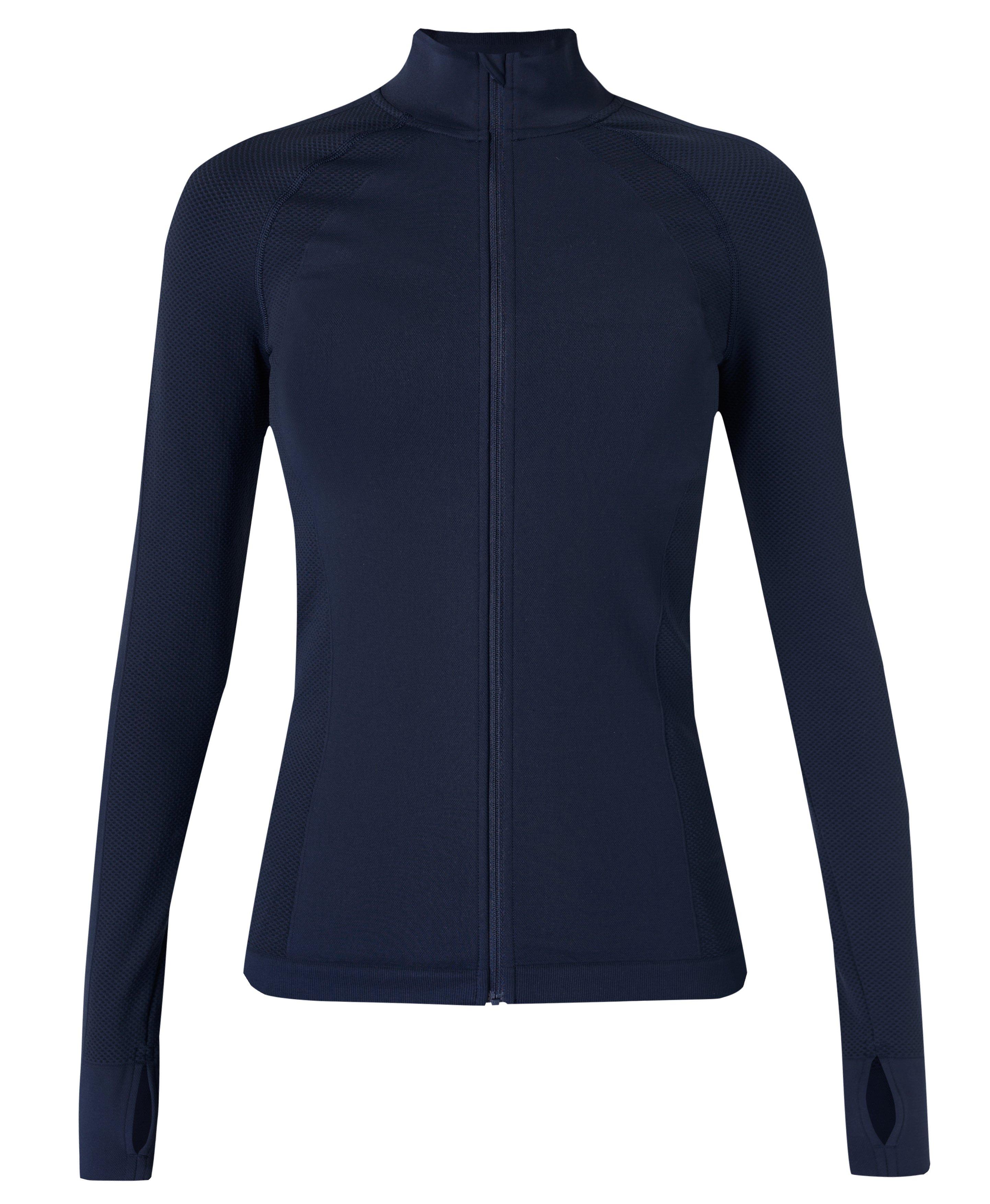 Athlete Doubleweight Seamless Workout Zip Up - Future Blue, Women's  Jumpers, Sweatshirts & Hoodies