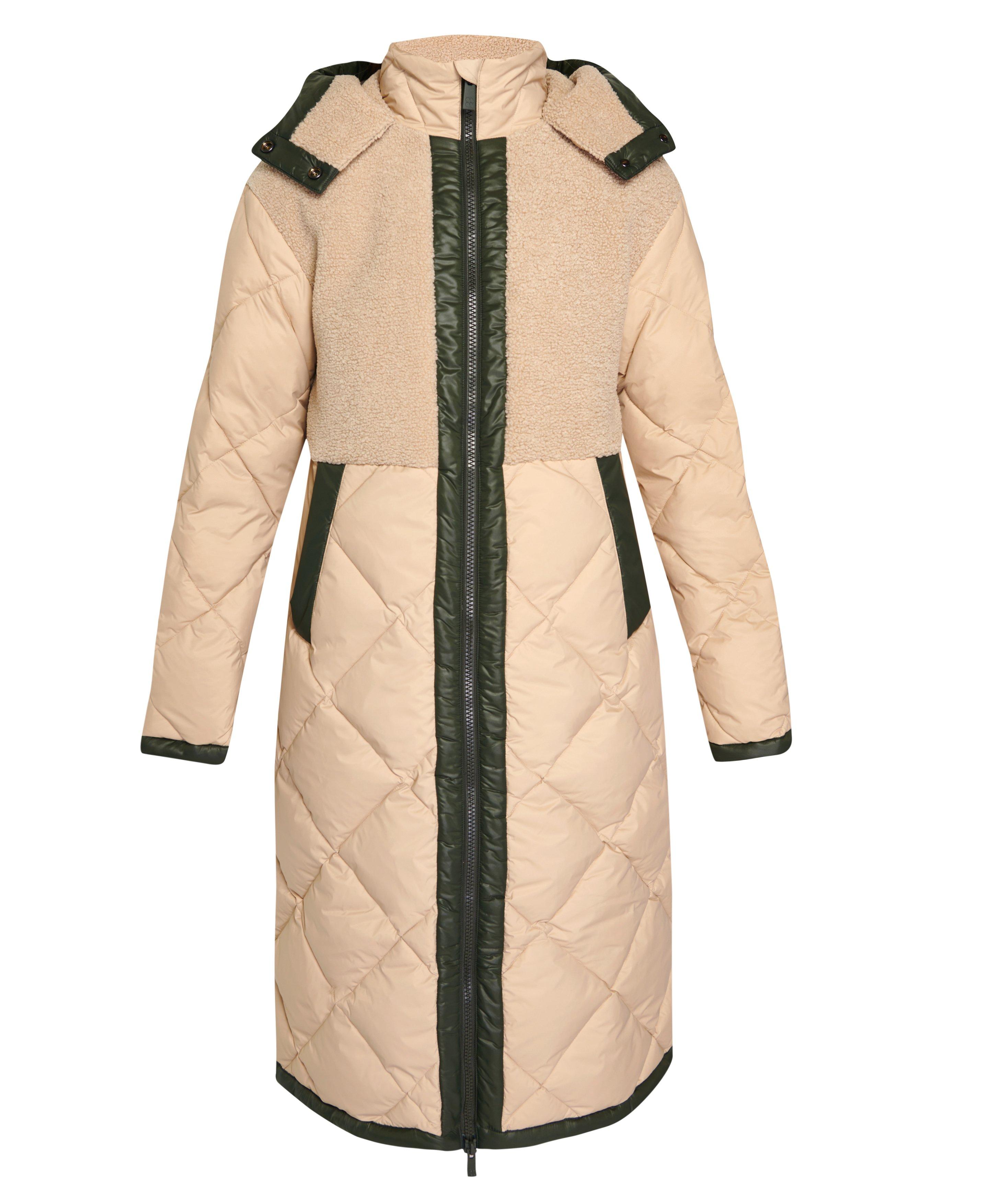 Navigate Longline Coat- dovebeige | Women's Jackets & Coats | www