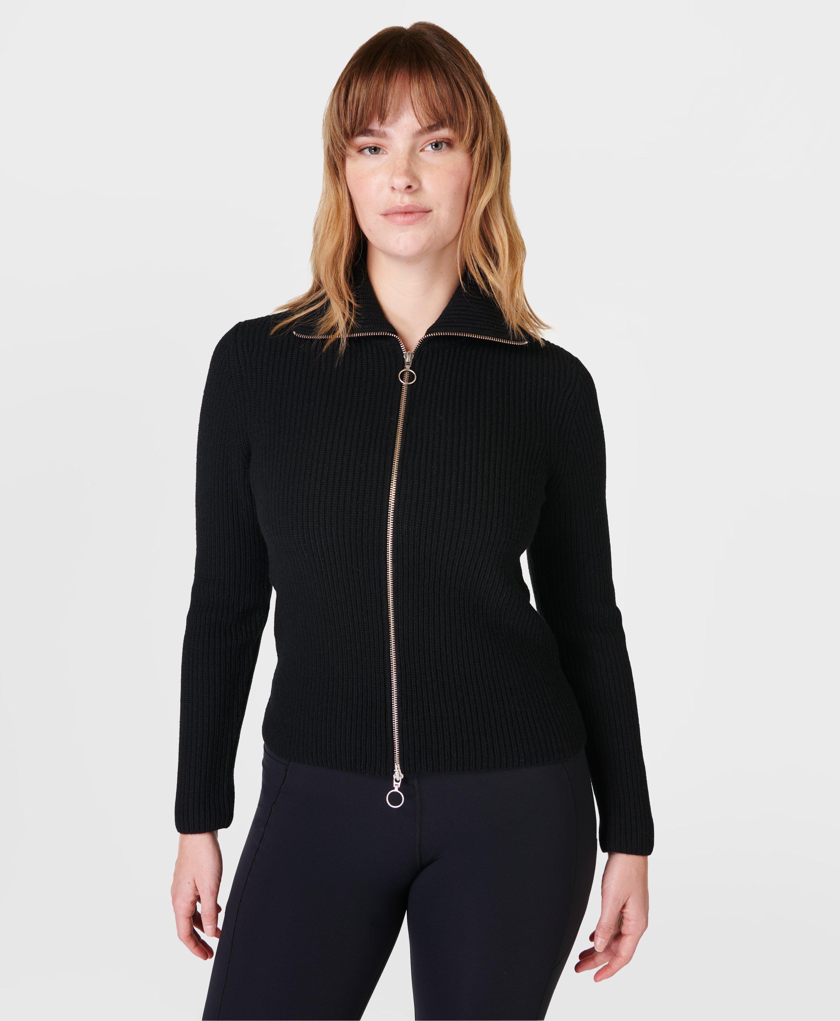 Zip up cheap cardigan womens