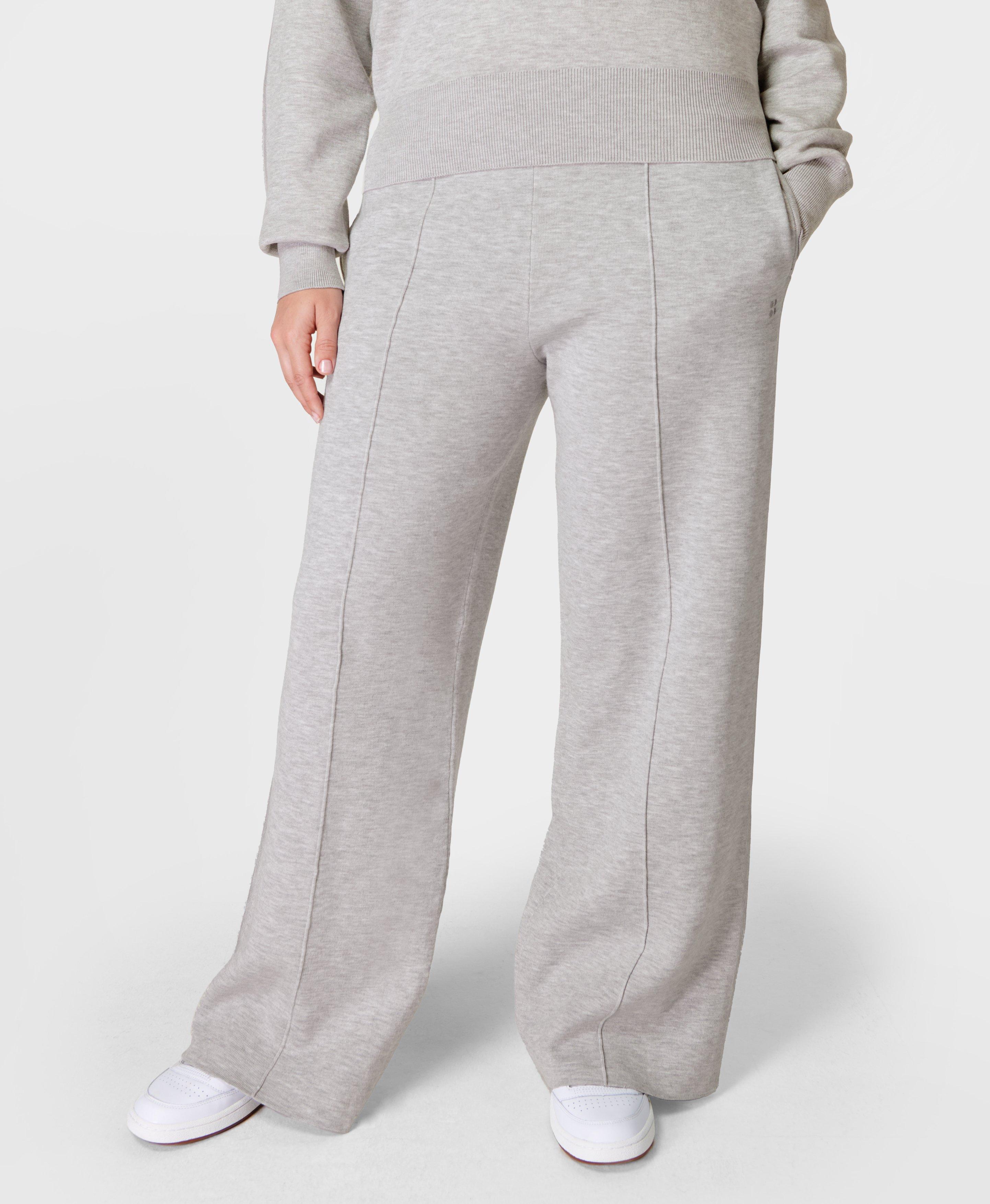 Brilliant Basics Women's Basic Fleece Track Pants - Grey Marl