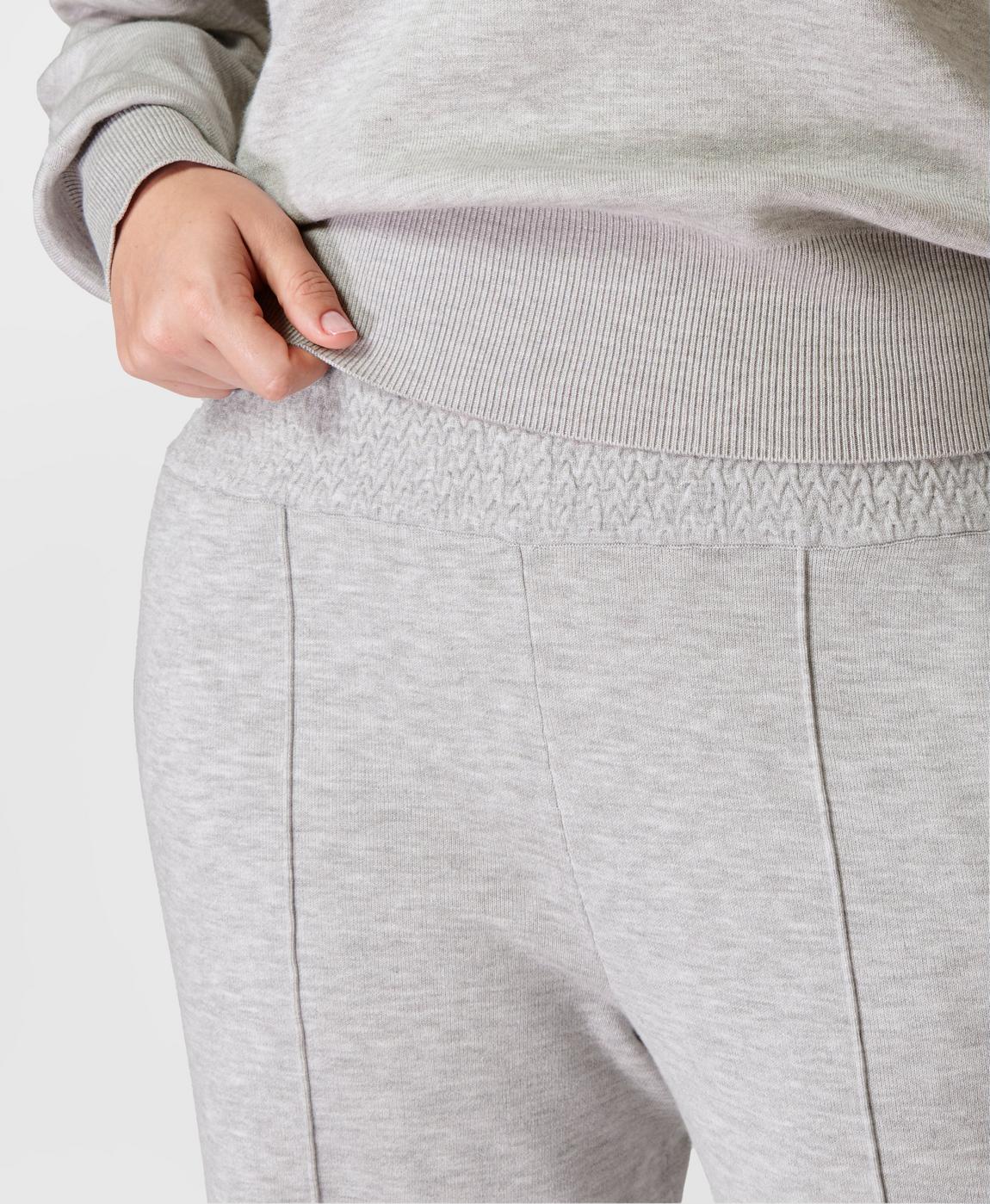 Timeless Track Pant - Light Grey Marl, Women's Trousers & Yoga Pants