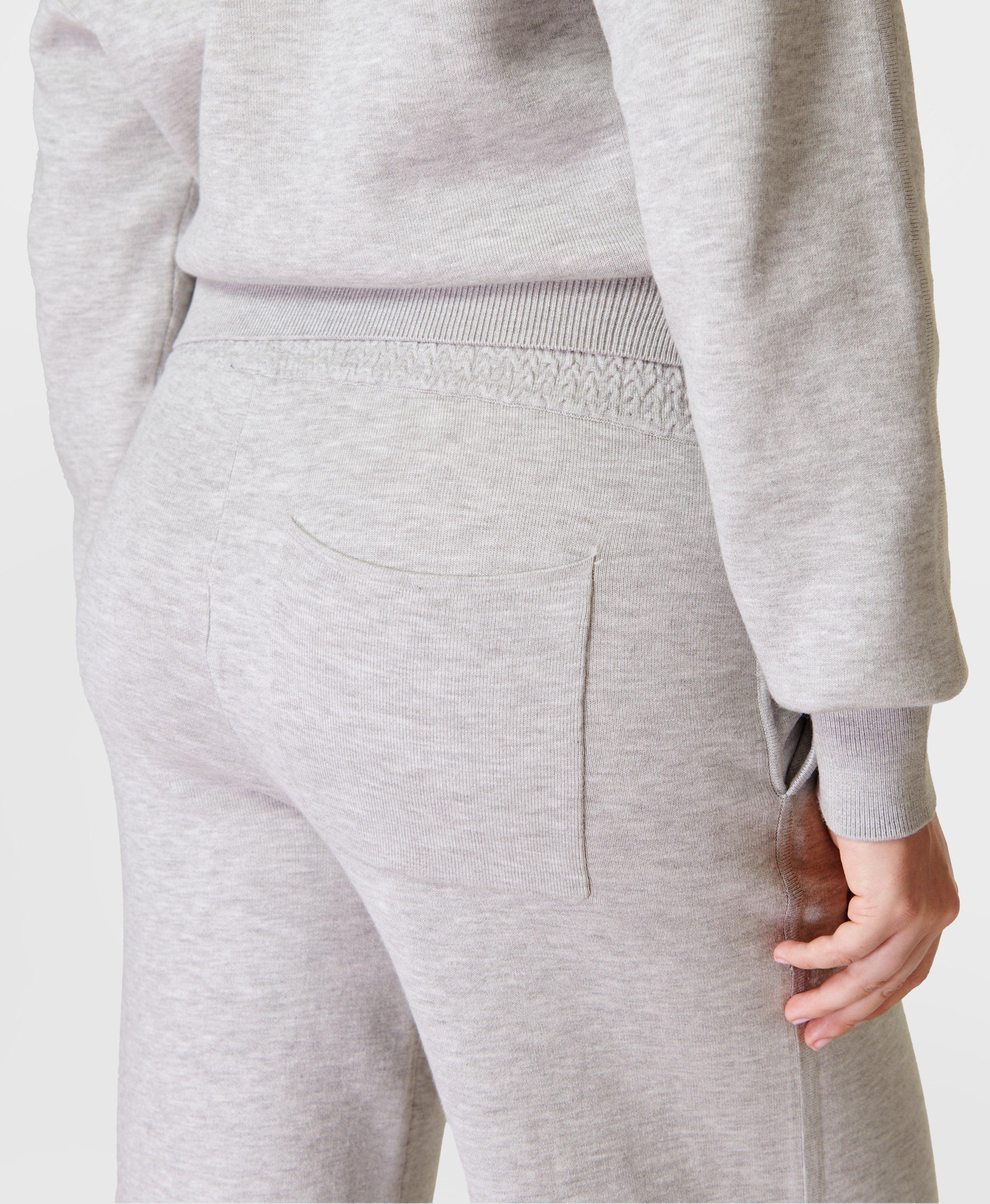 Wide sweatpants - Light grey marl - Ladies