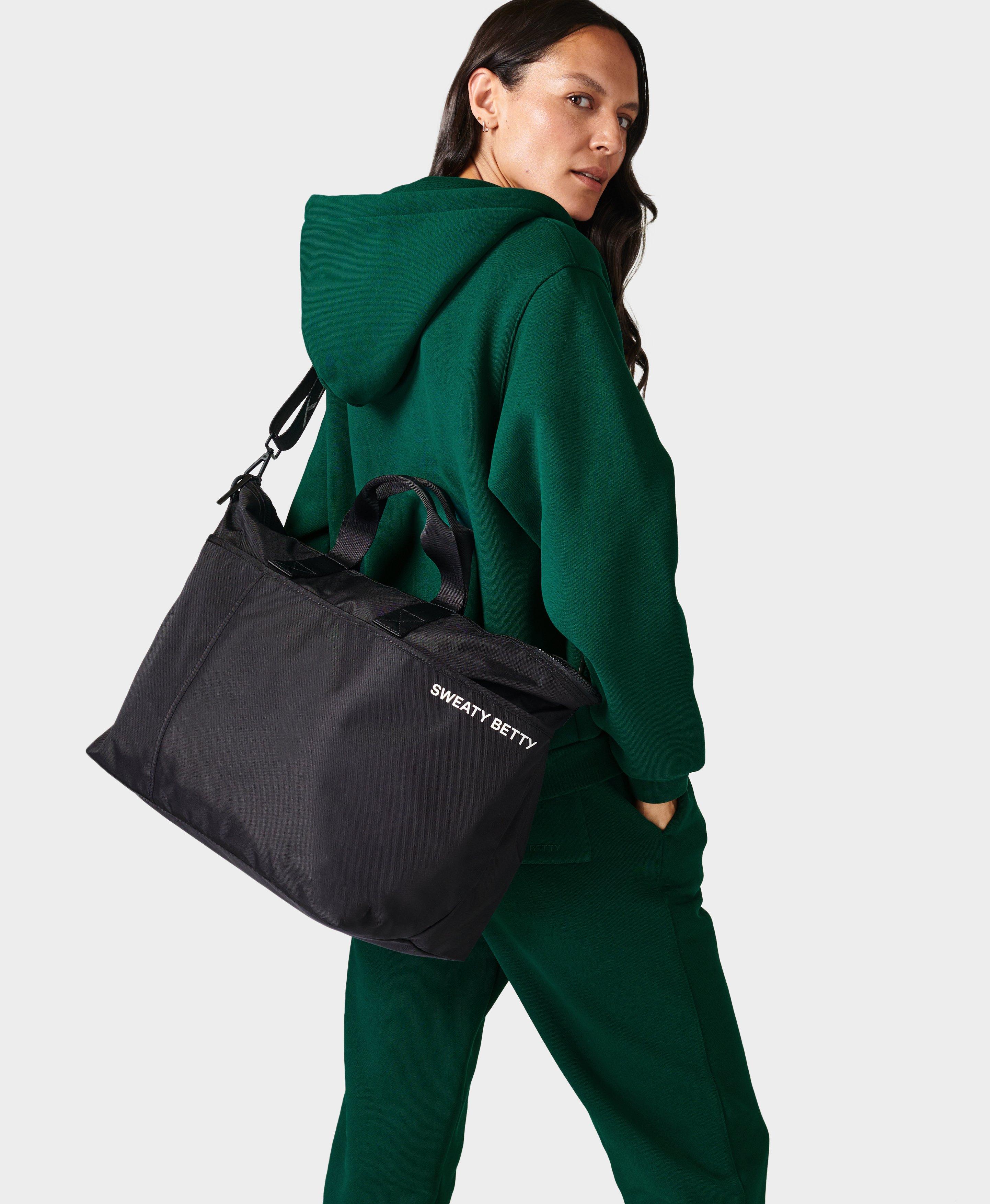 Sweaty Betty Icon Luxe Kit Bag, Black