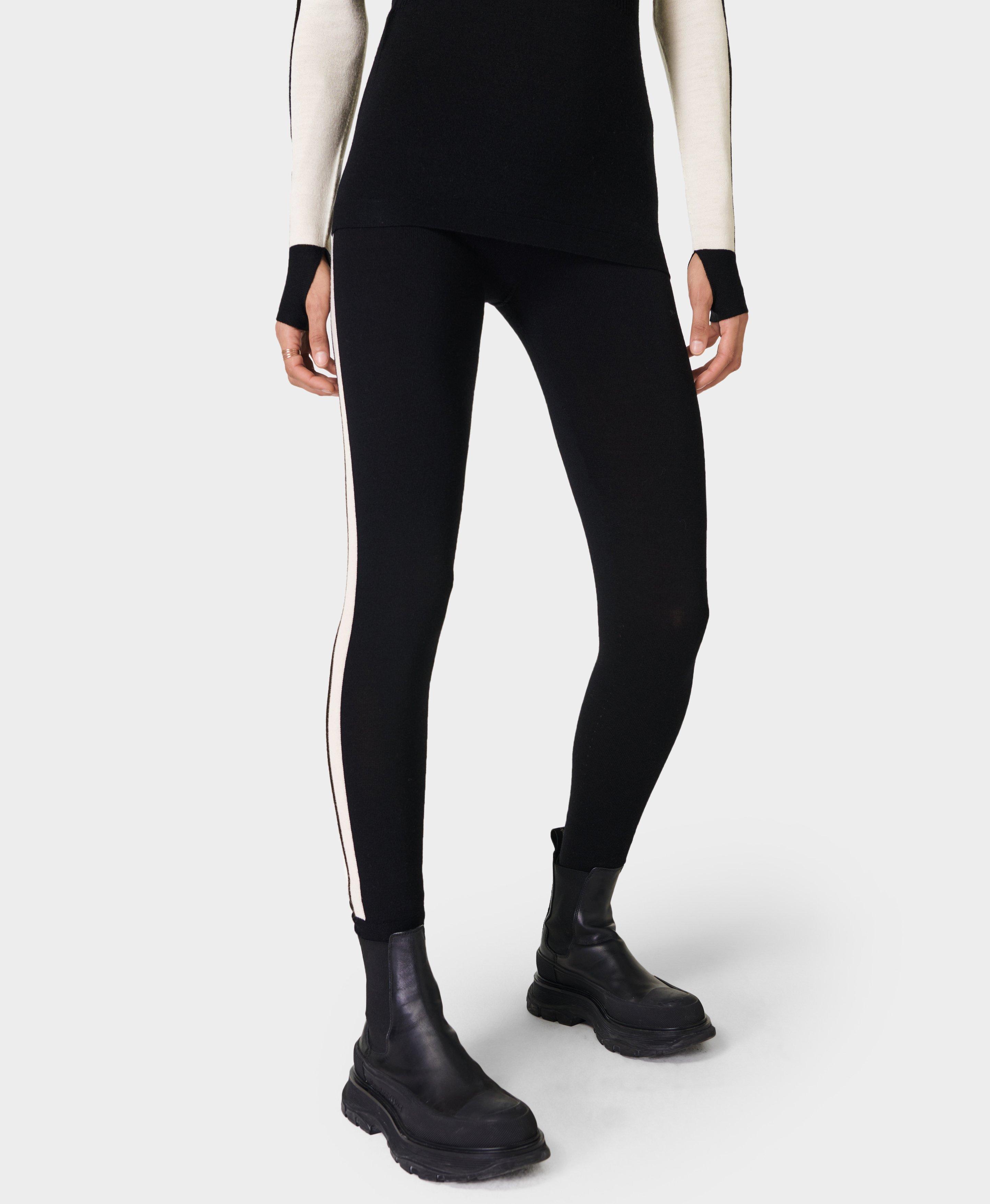 Colour Block Merino Base Layer Legging