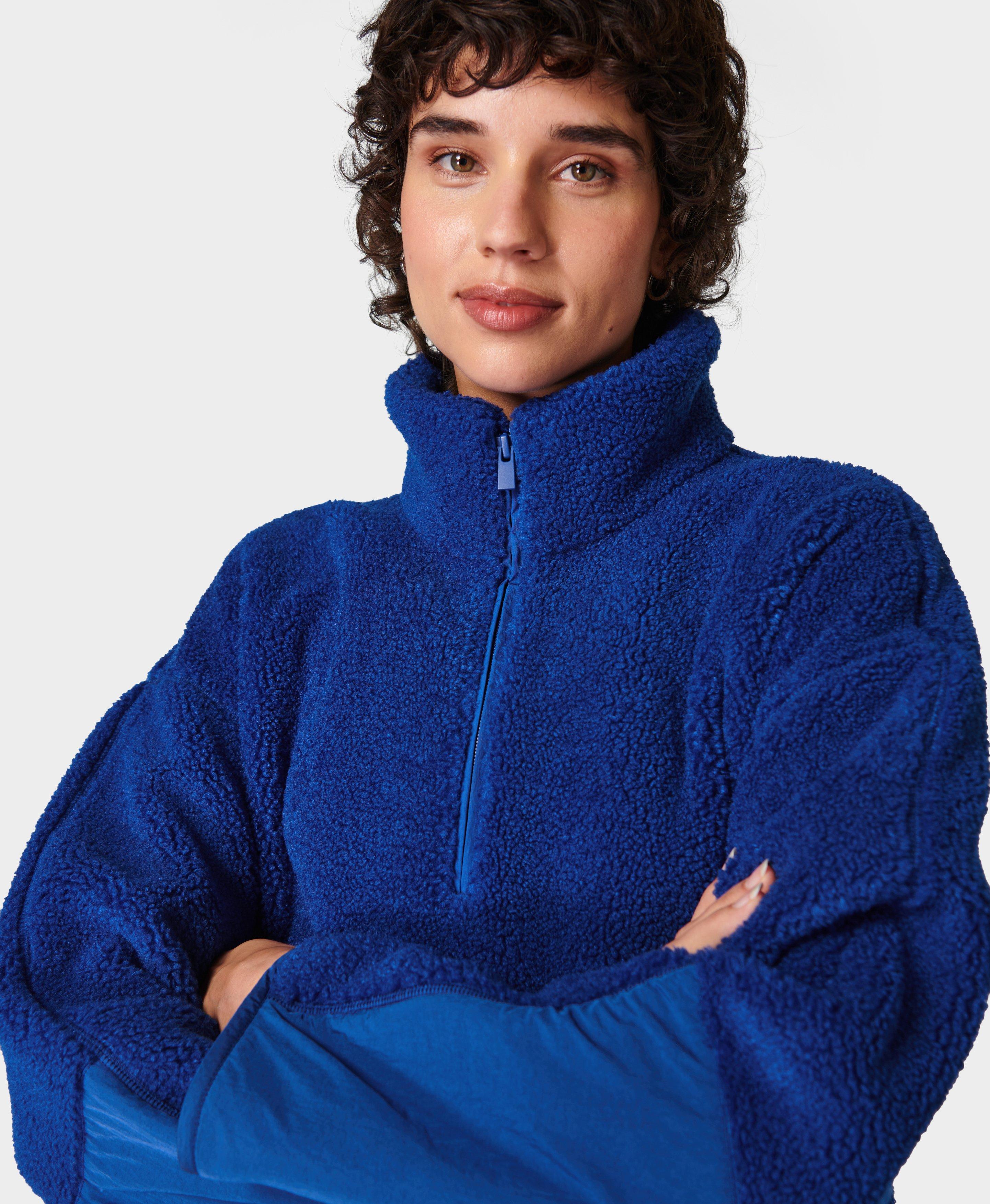 Plush Fleece Textured Half Zip