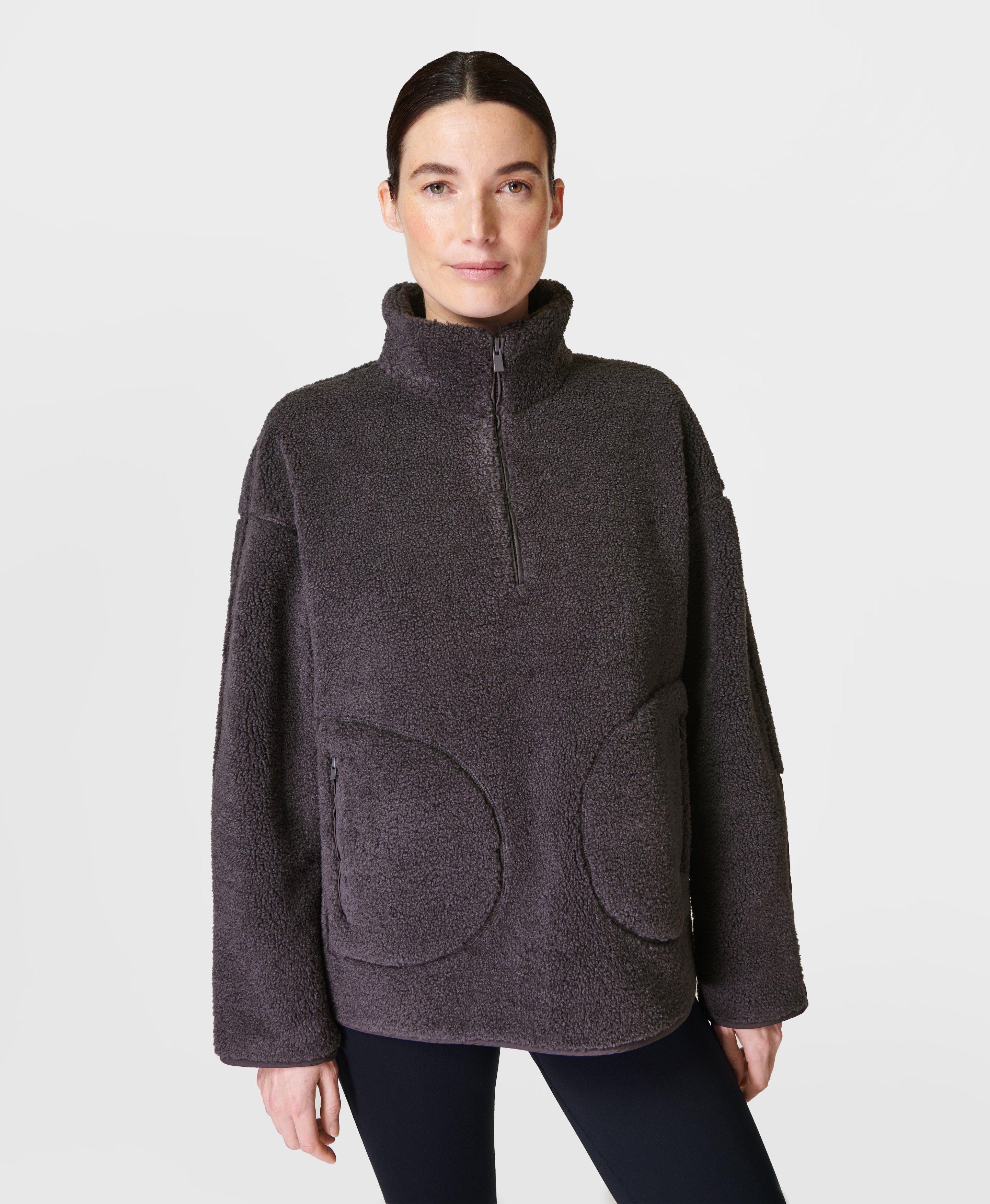 Textured Fleece Half-Zip
