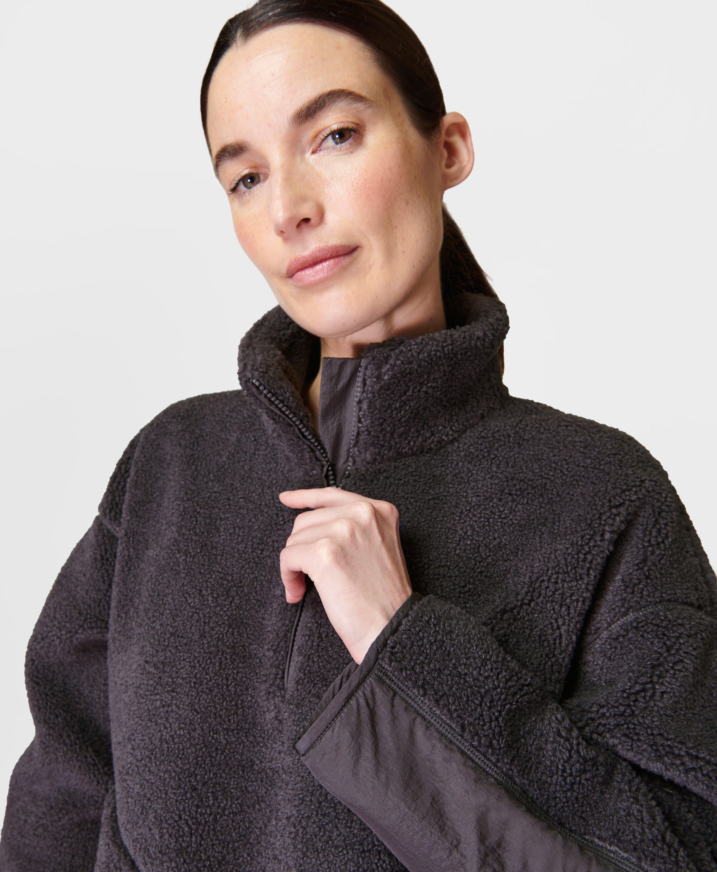 Textured Fleece Half-Zip